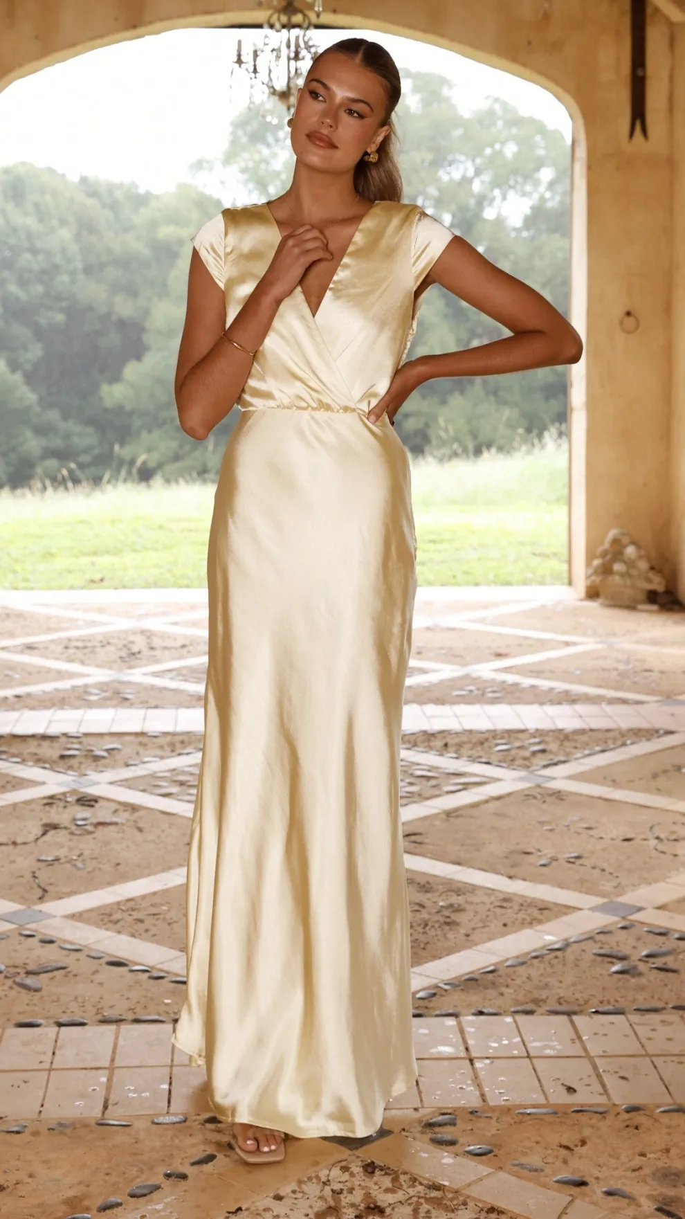 Selma Maxi Dress - Yellow