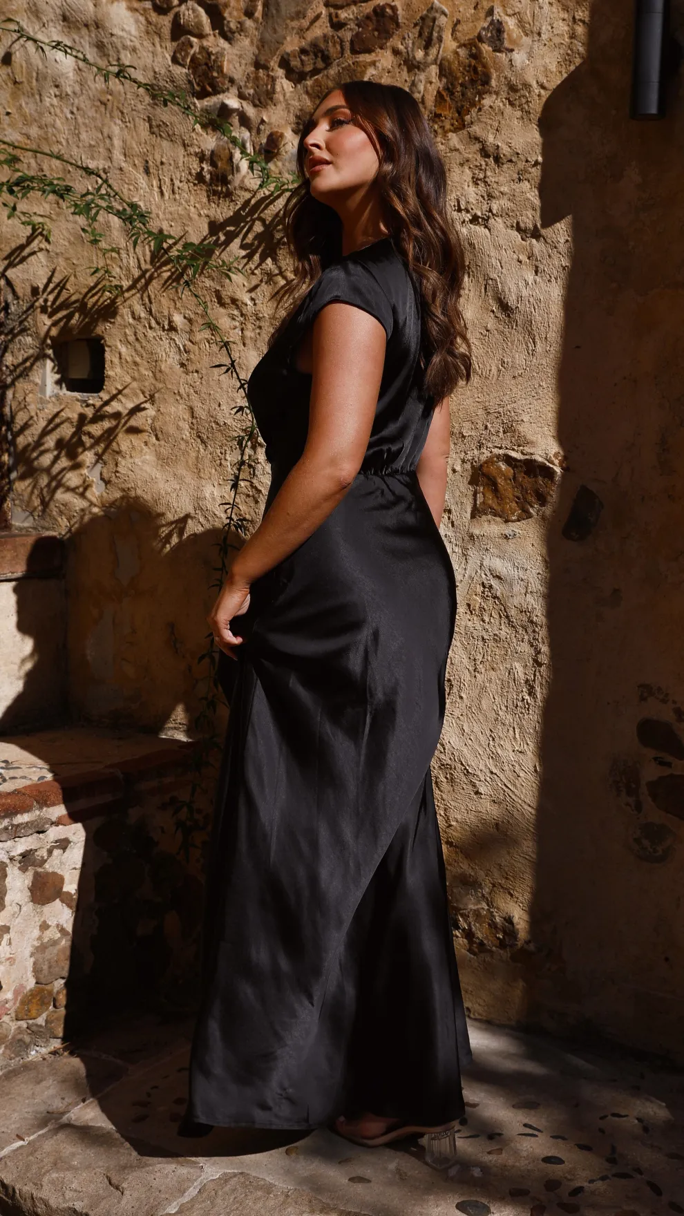 Selma Maxi Dress - Black