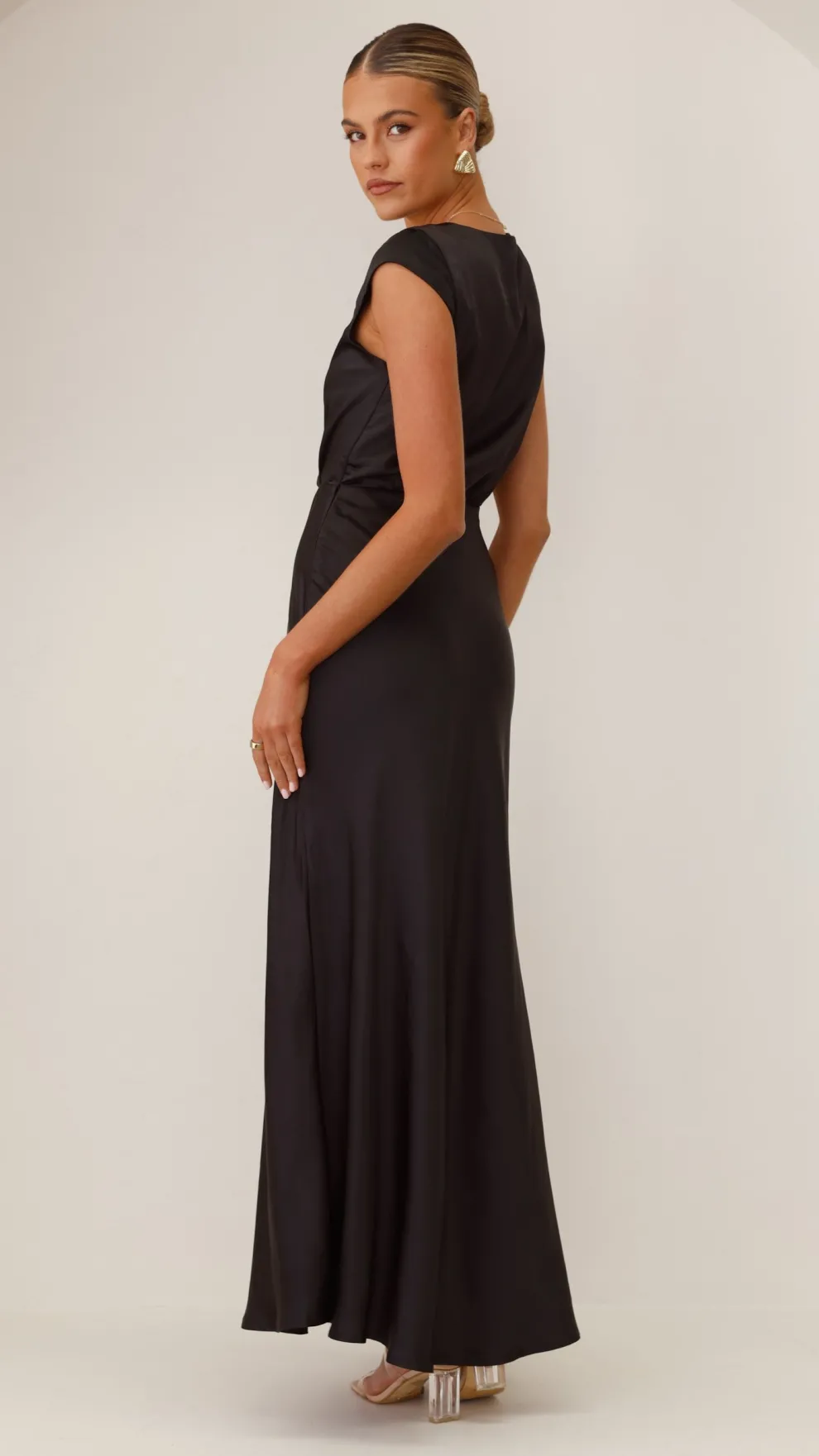 Selma Maxi Dress - Black