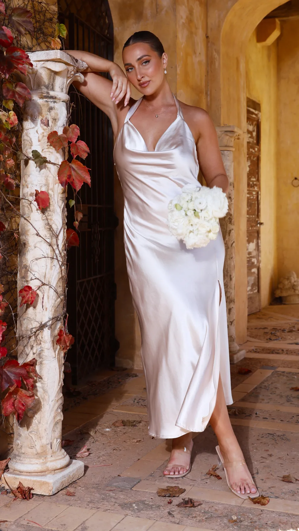 Sian Maxi Dress - Champagne