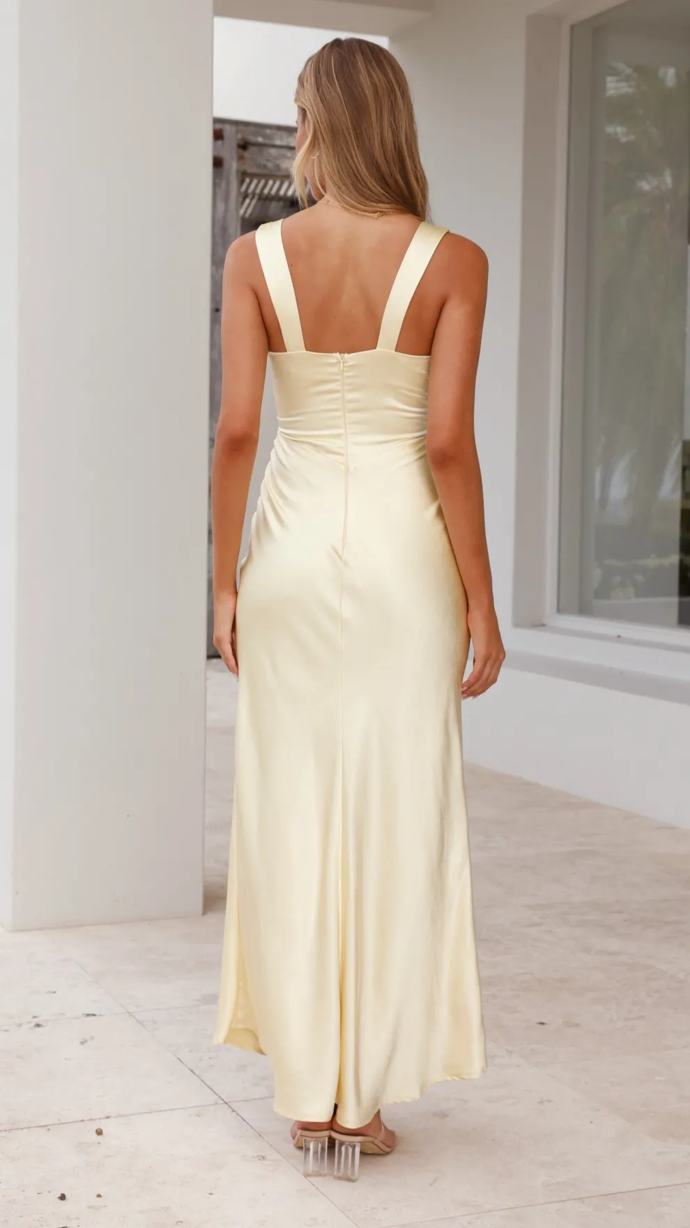 Sofia Maxi Dress - Yellow