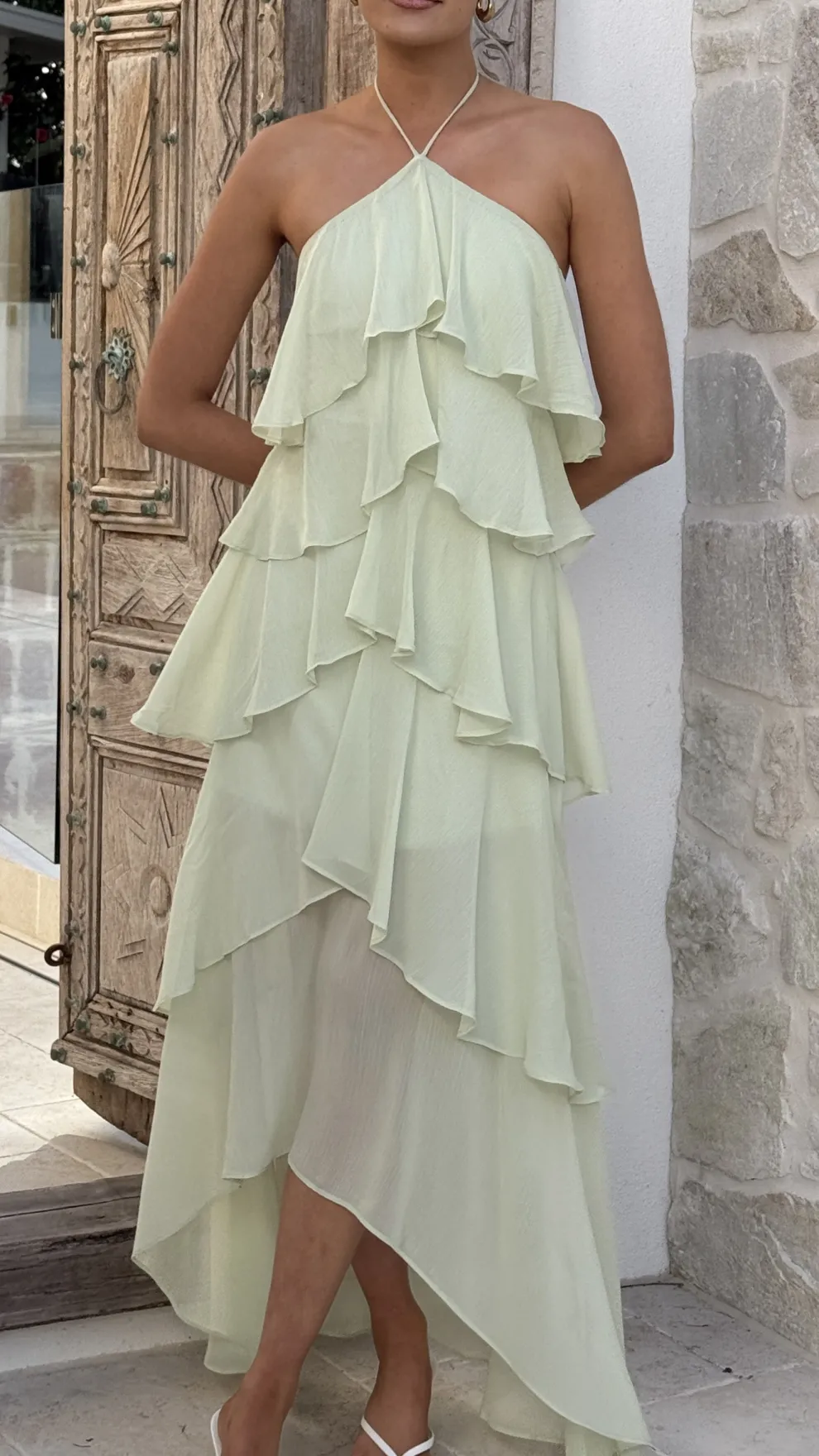 Soho Maxi Dress - Sage