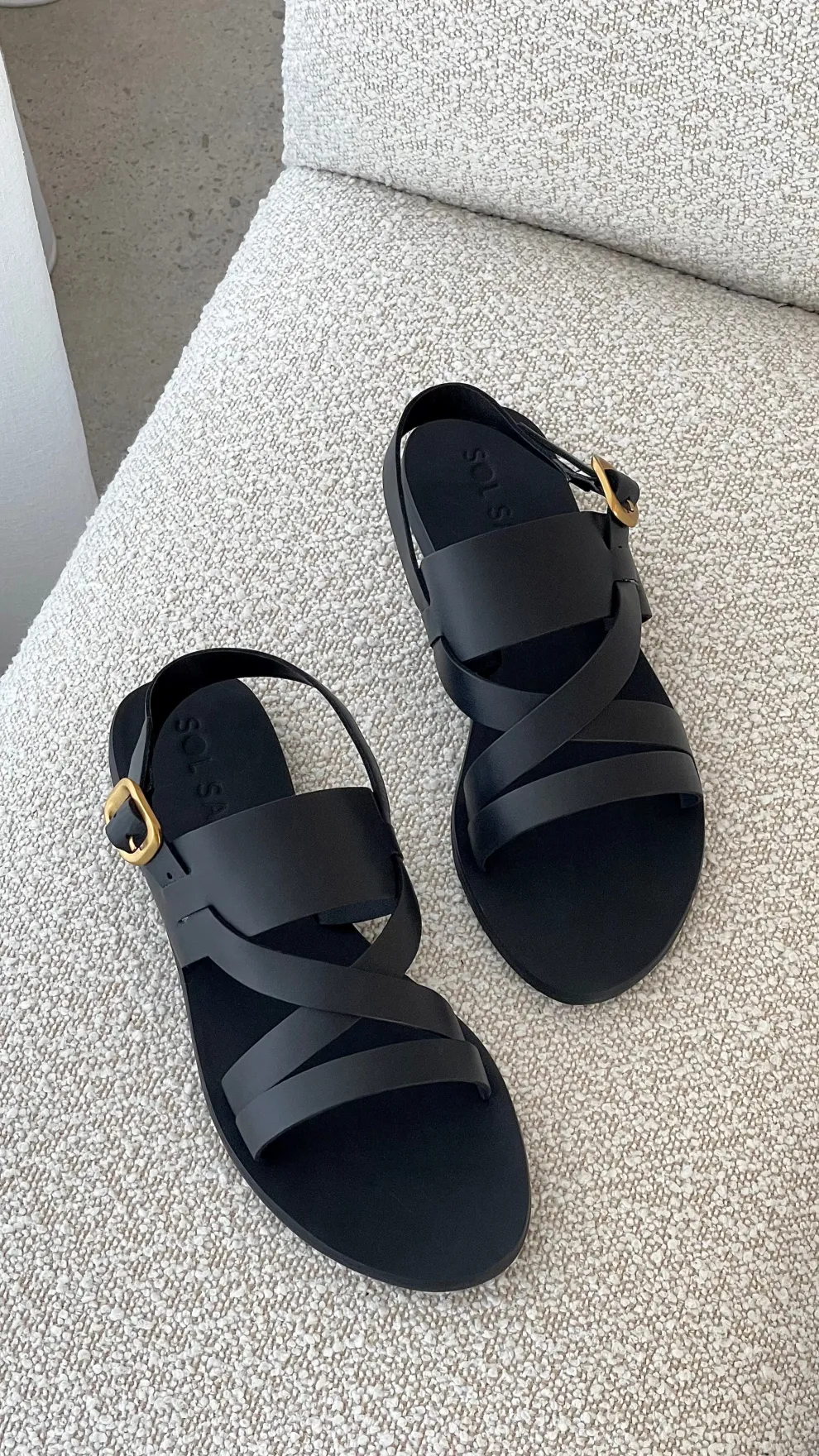 Sol Sana Palermo Sandal - Black