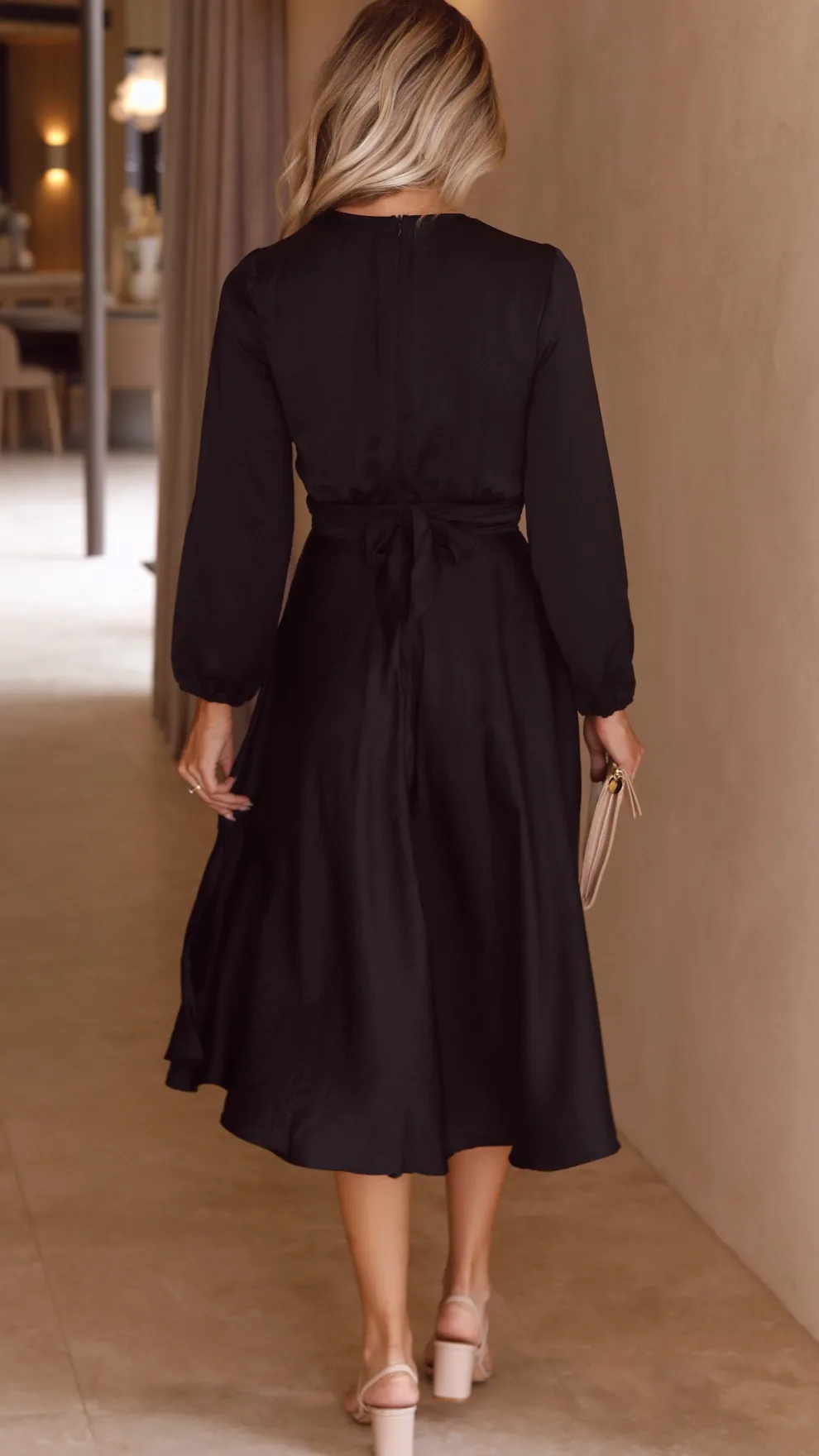 Starry Nights Dress - Black