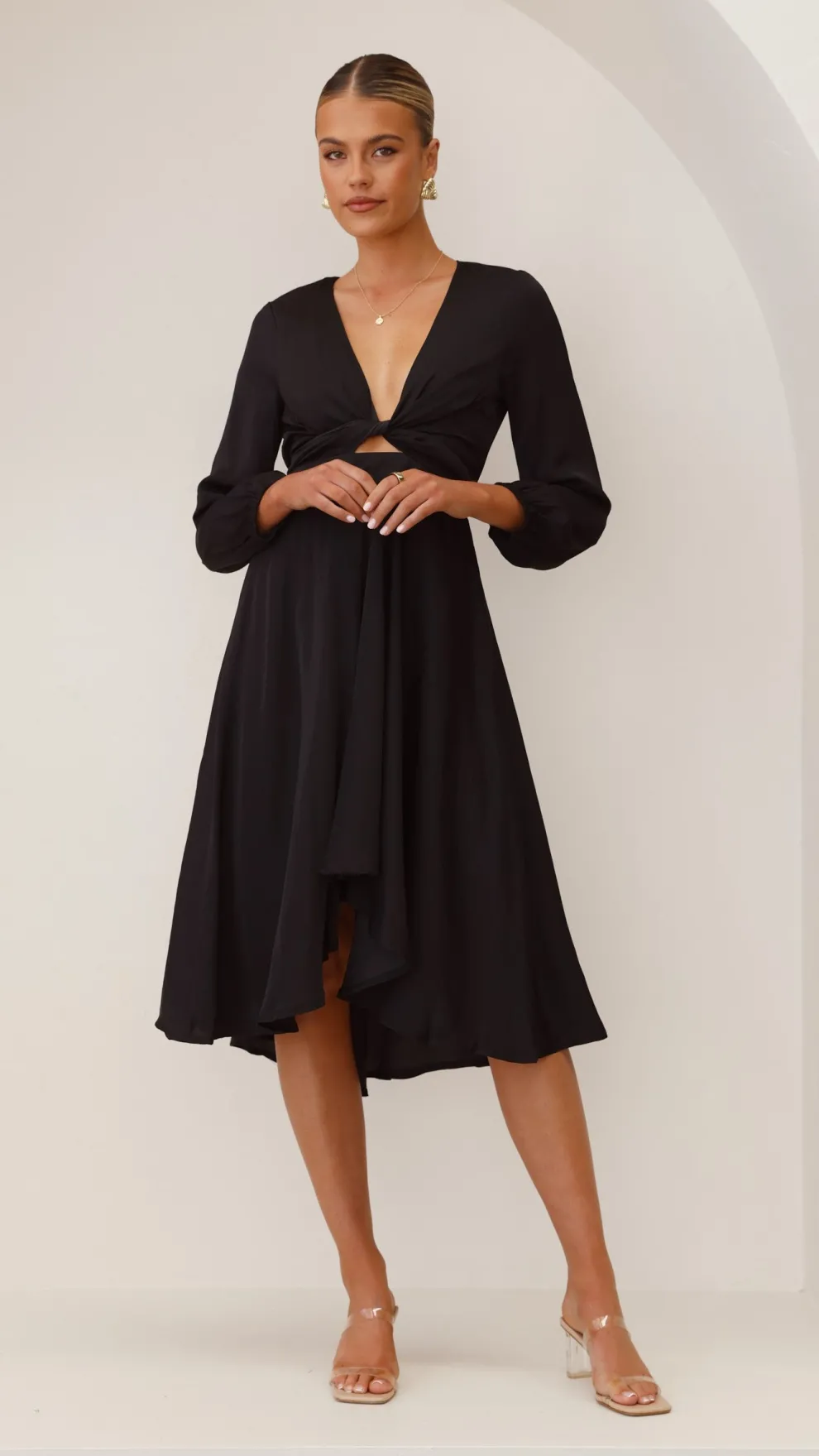 Starry Nights Dress - Black