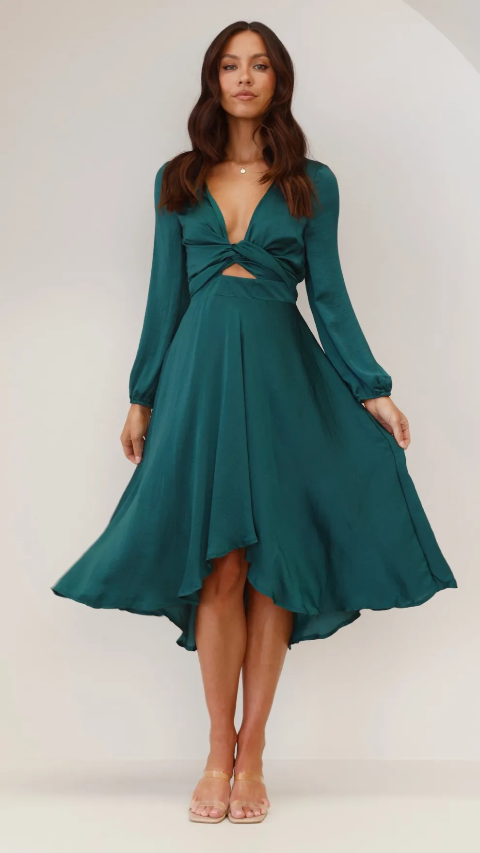 Starry Nights Dress - Emerald