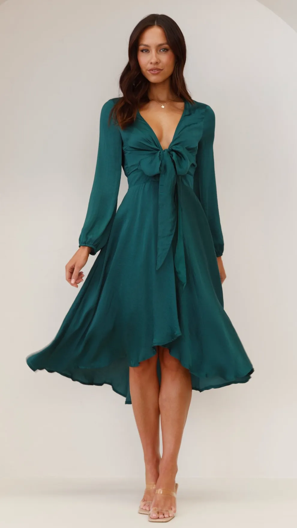 Starry Nights Dress - Emerald