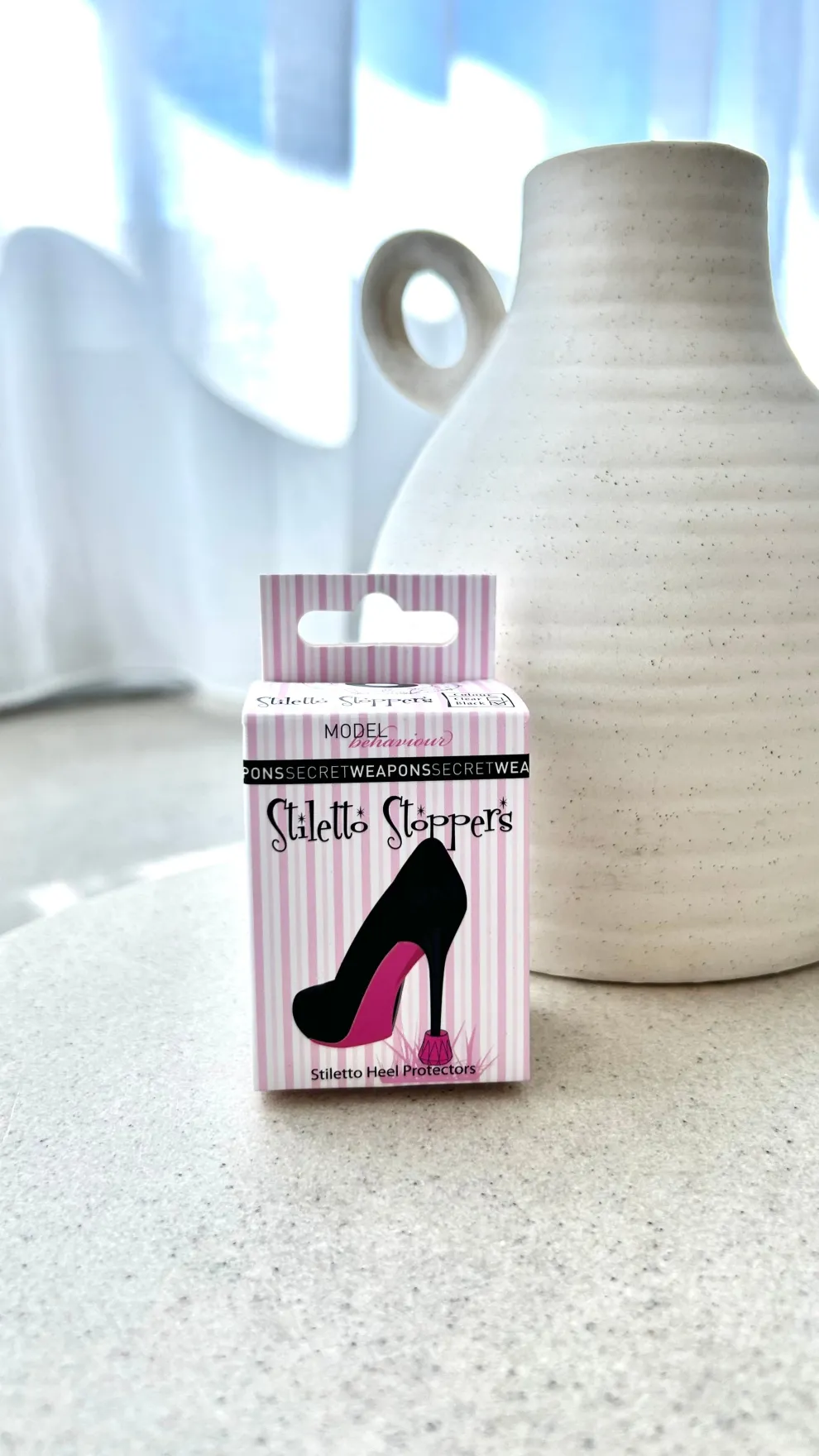 Stiletto Stoppers High Heel Protectors - Clear