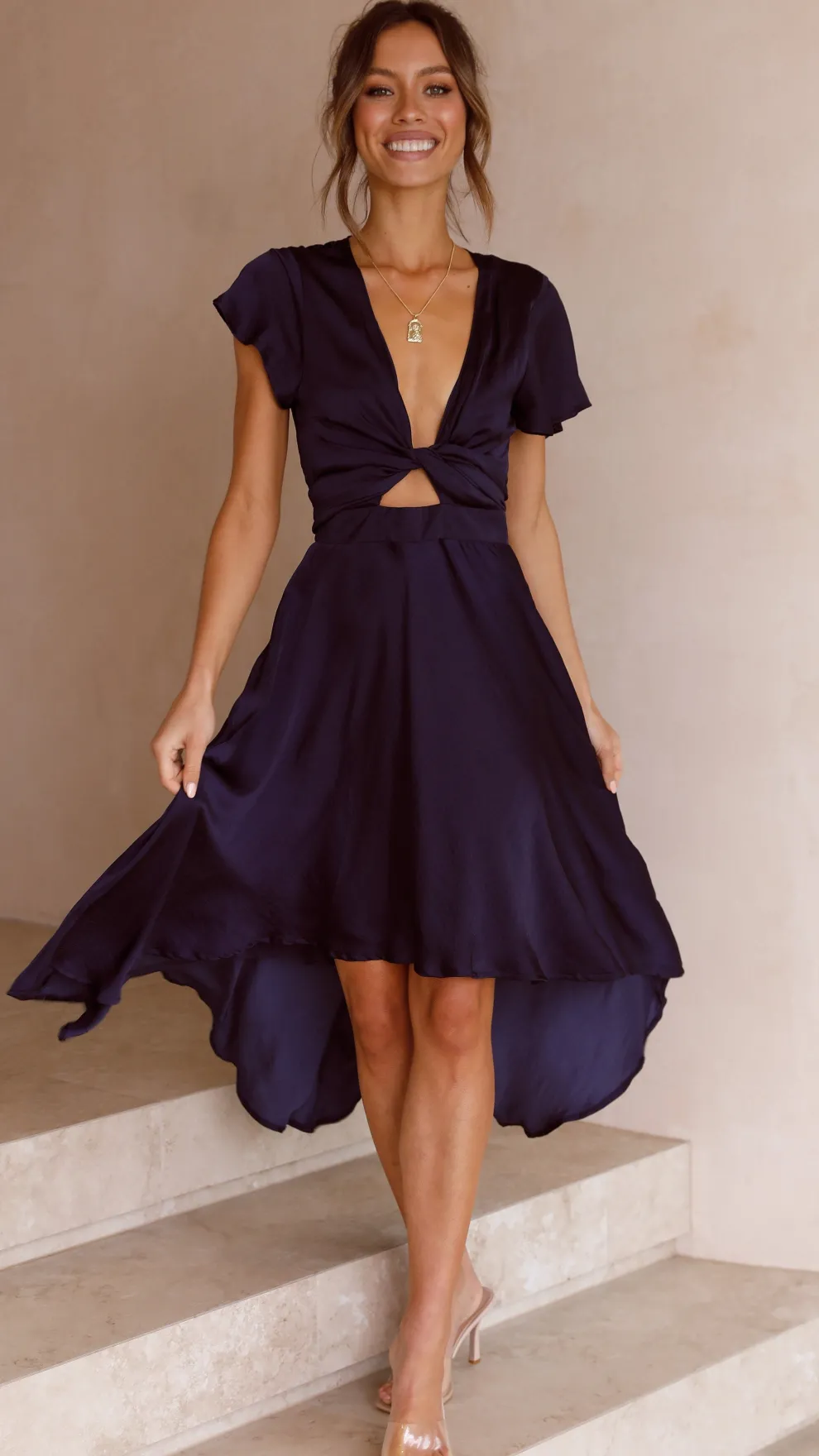 Sunny Daze Dress - Navy