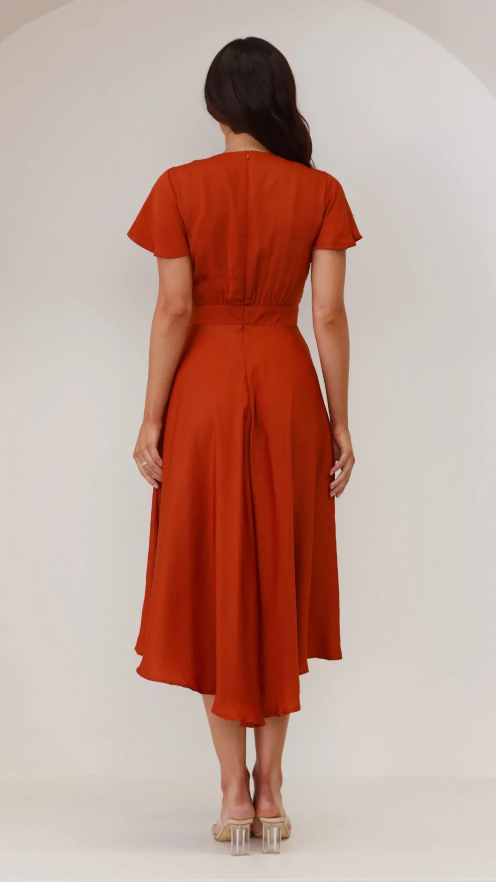 Sunny Daze Dress - Rust