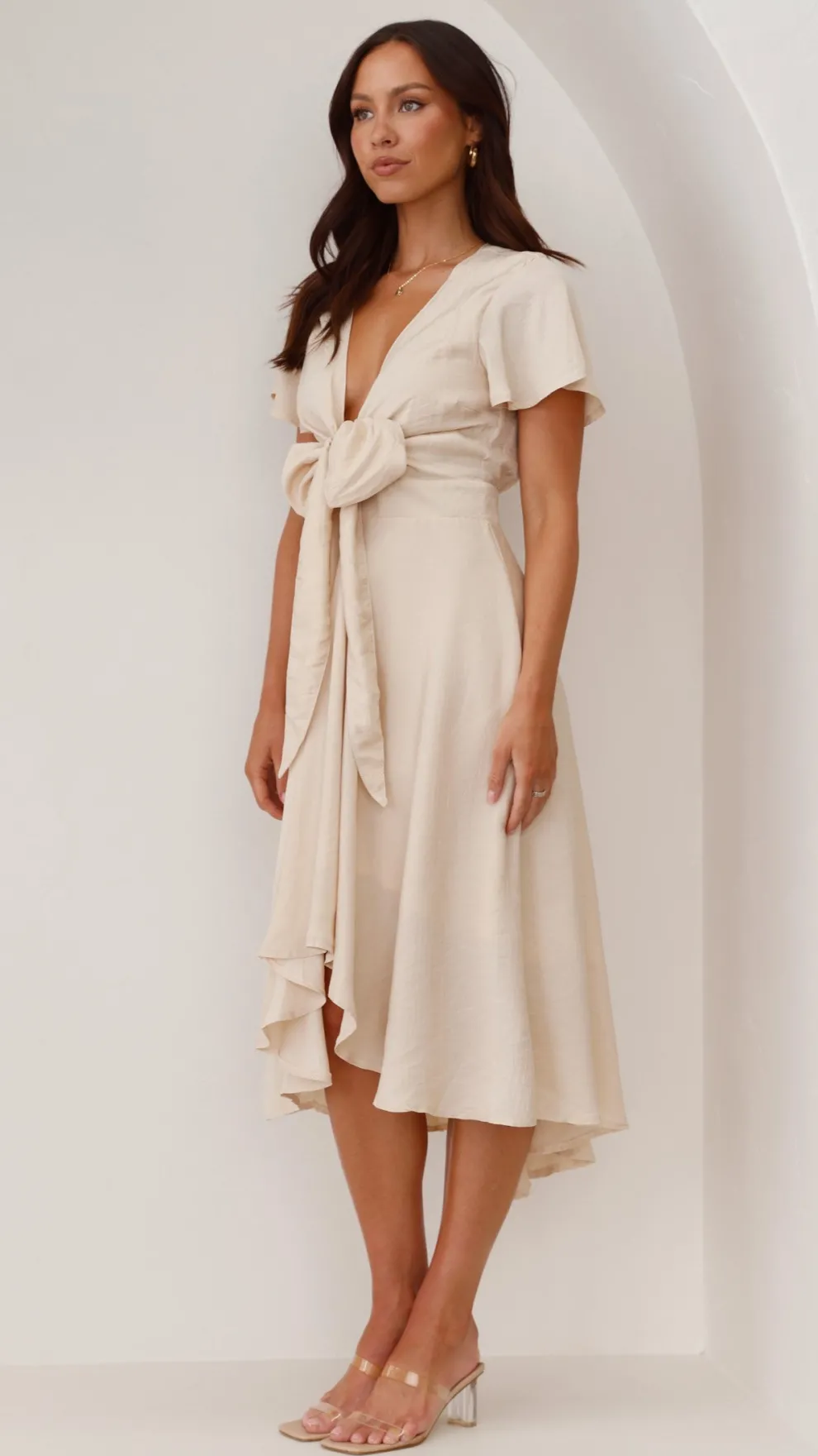 Sunny Daze Dress - Champagne