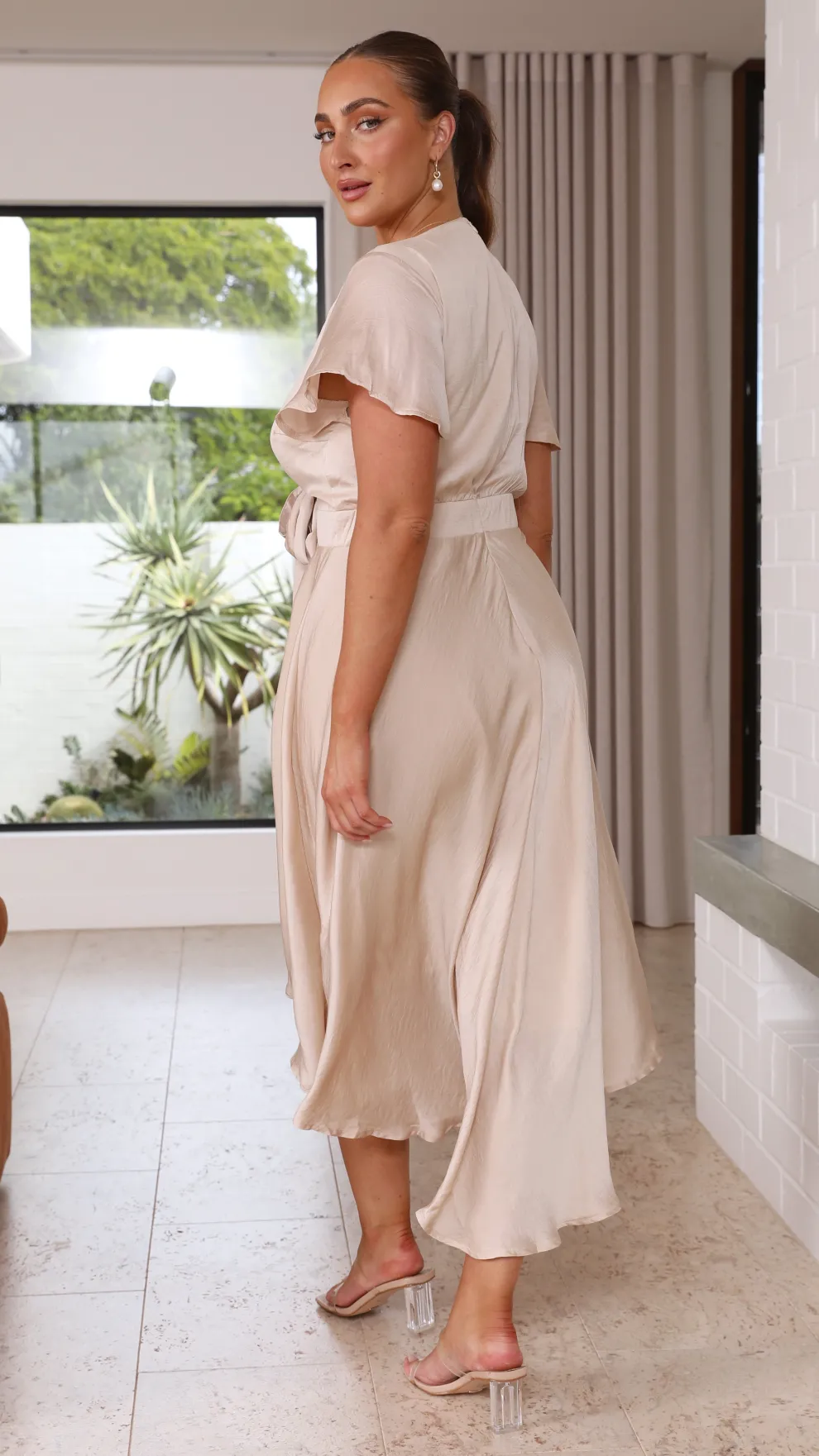 Sunny Daze Dress - Champagne