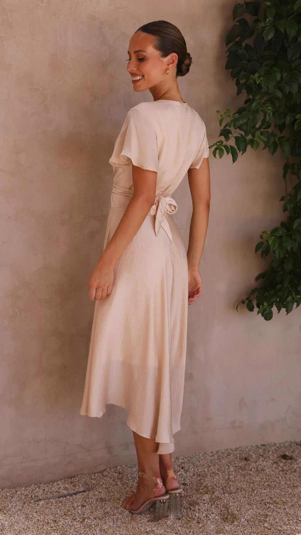 Sunny Daze Dress - Champagne