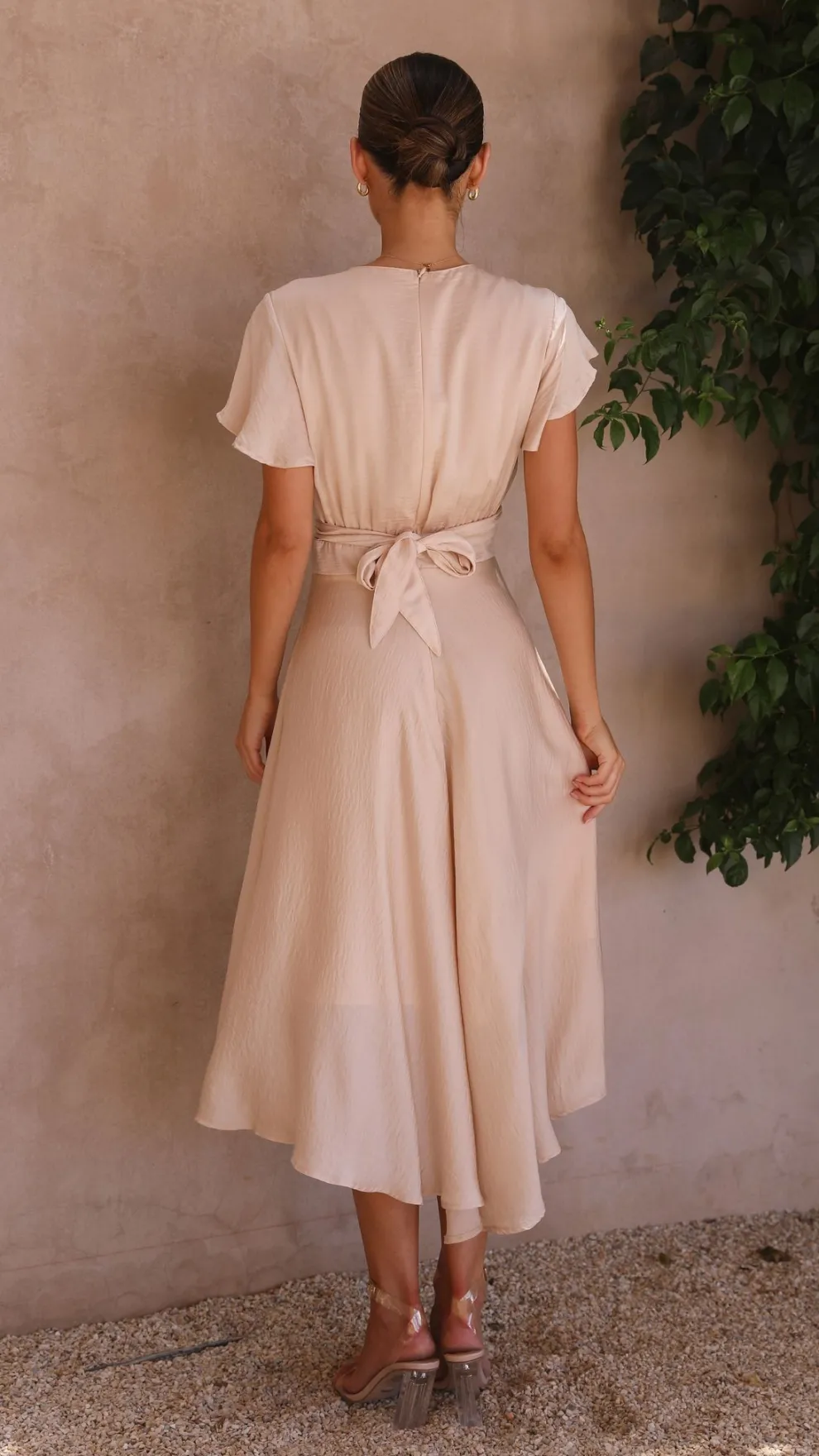 Sunny Daze Dress - Champagne