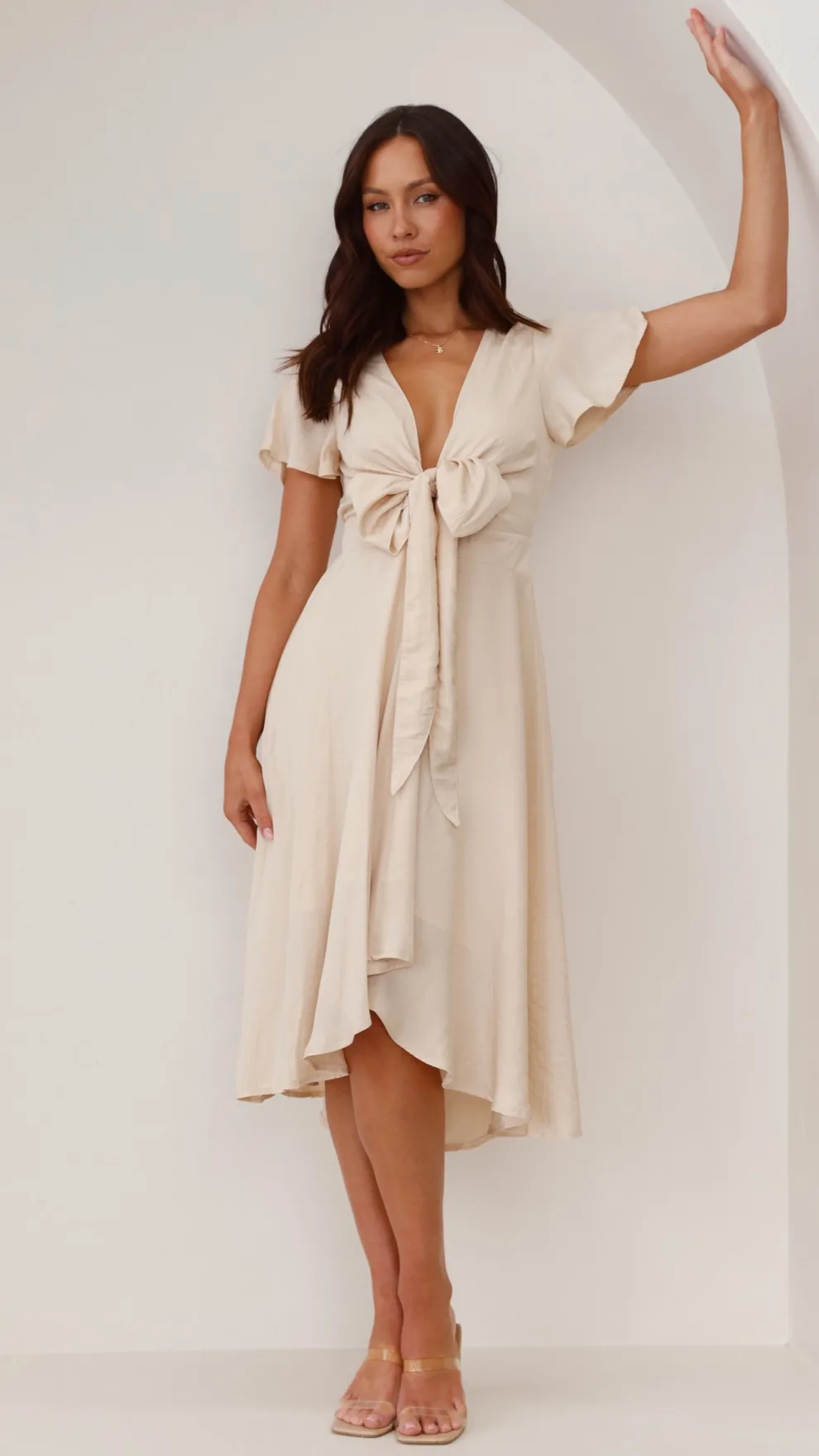 Sunny Daze Dress - Champagne