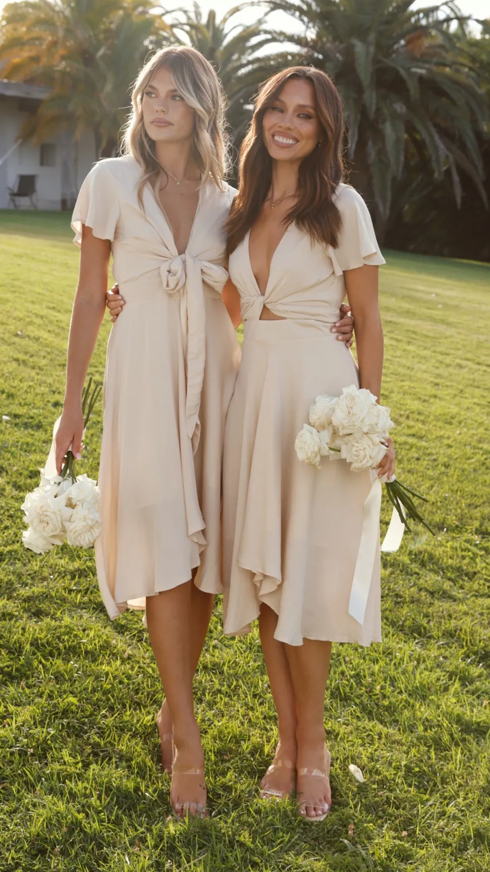 Sunny Daze Dress - Champagne