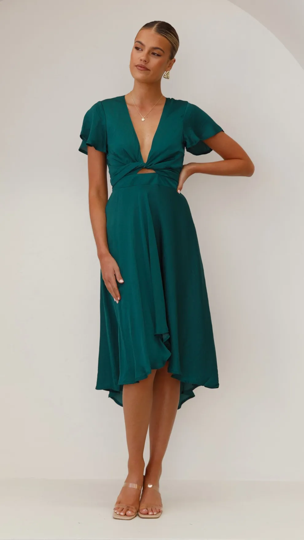 Sunny Daze Dress - Emerald
