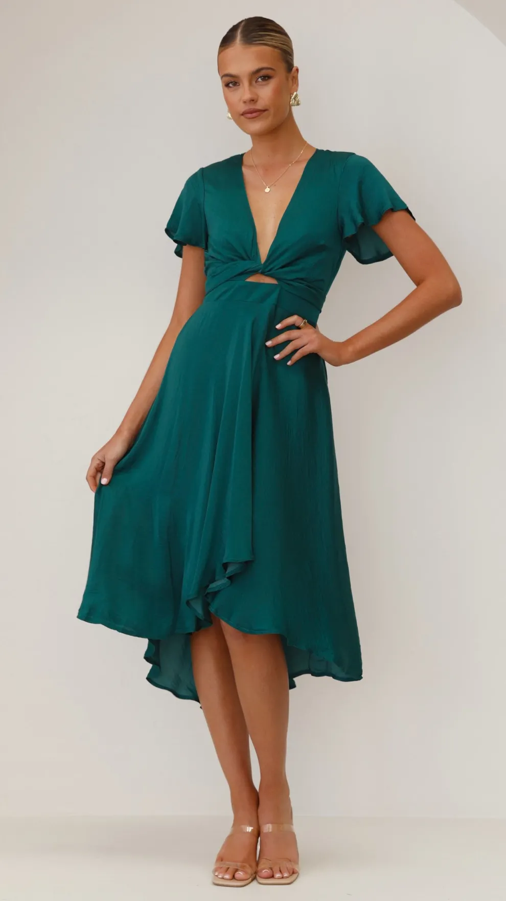 Sunny Daze Dress - Emerald
