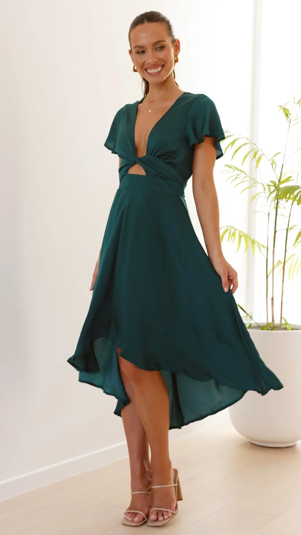 Sunny Daze Dress - Emerald