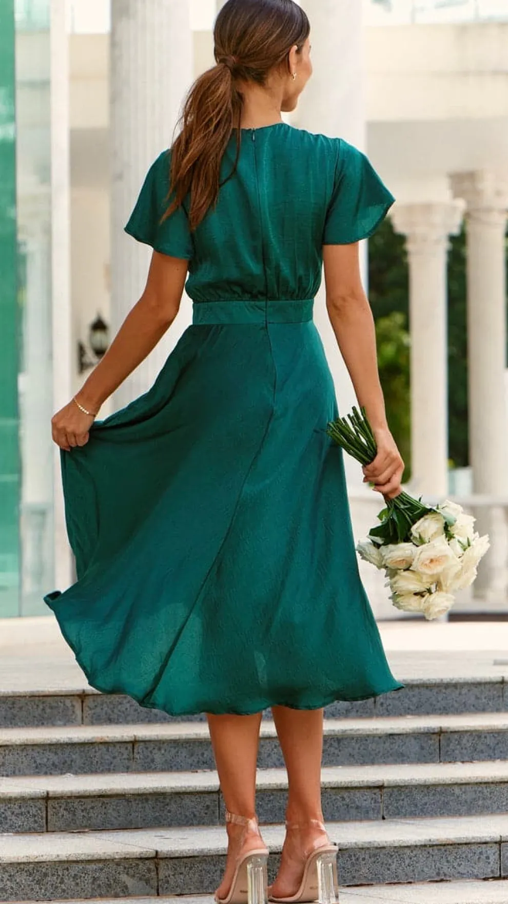 Sunny Daze Dress - Emerald