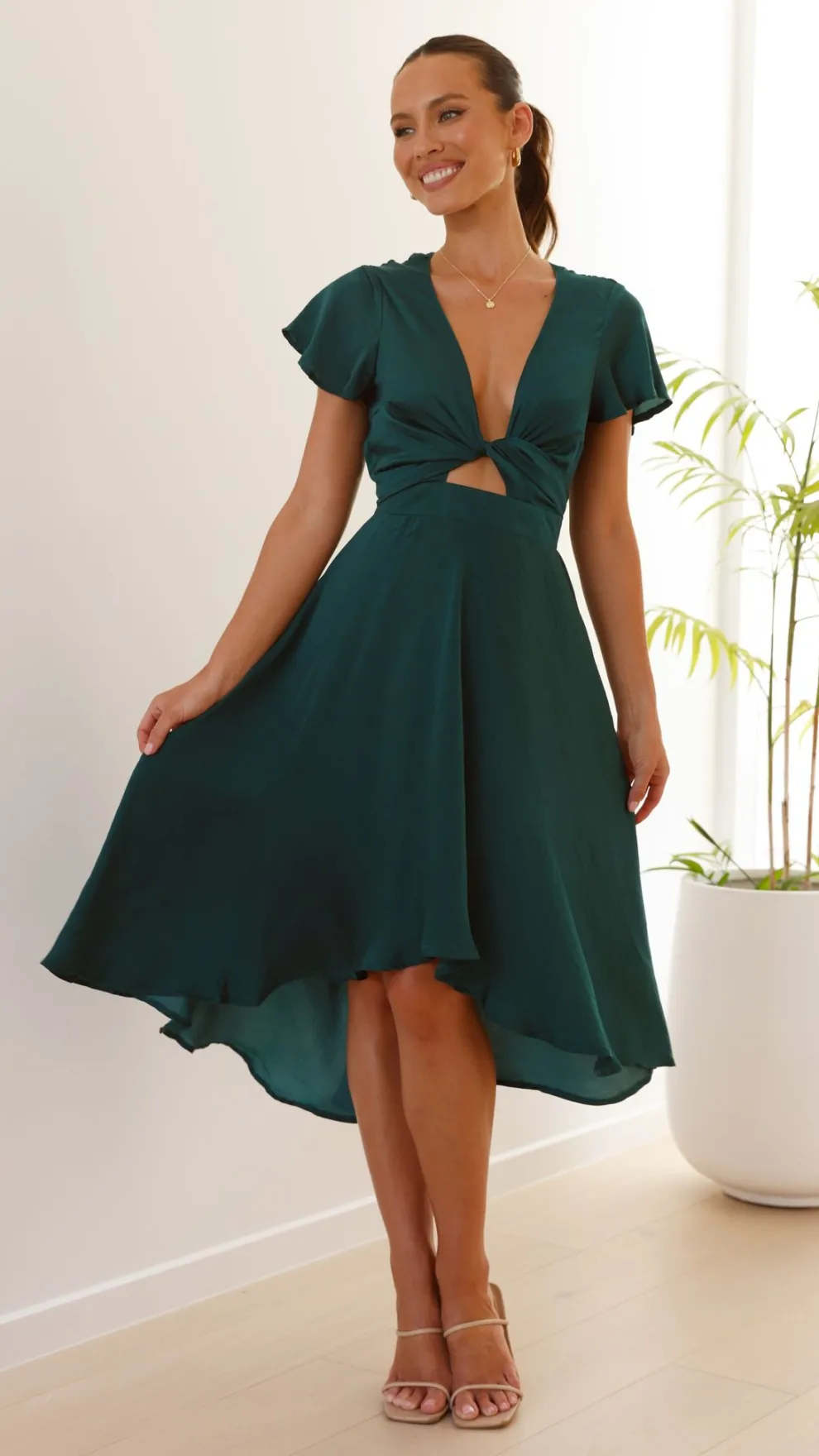 Sunny Daze Dress - Emerald