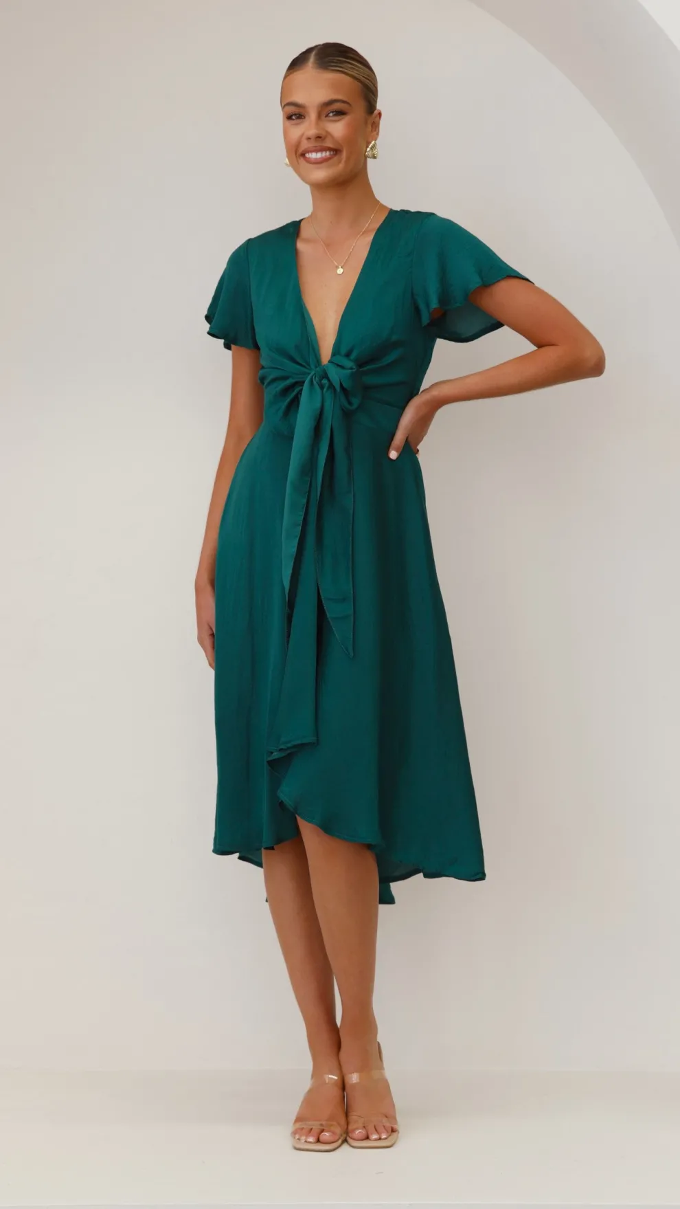 Sunny Daze Dress - Emerald