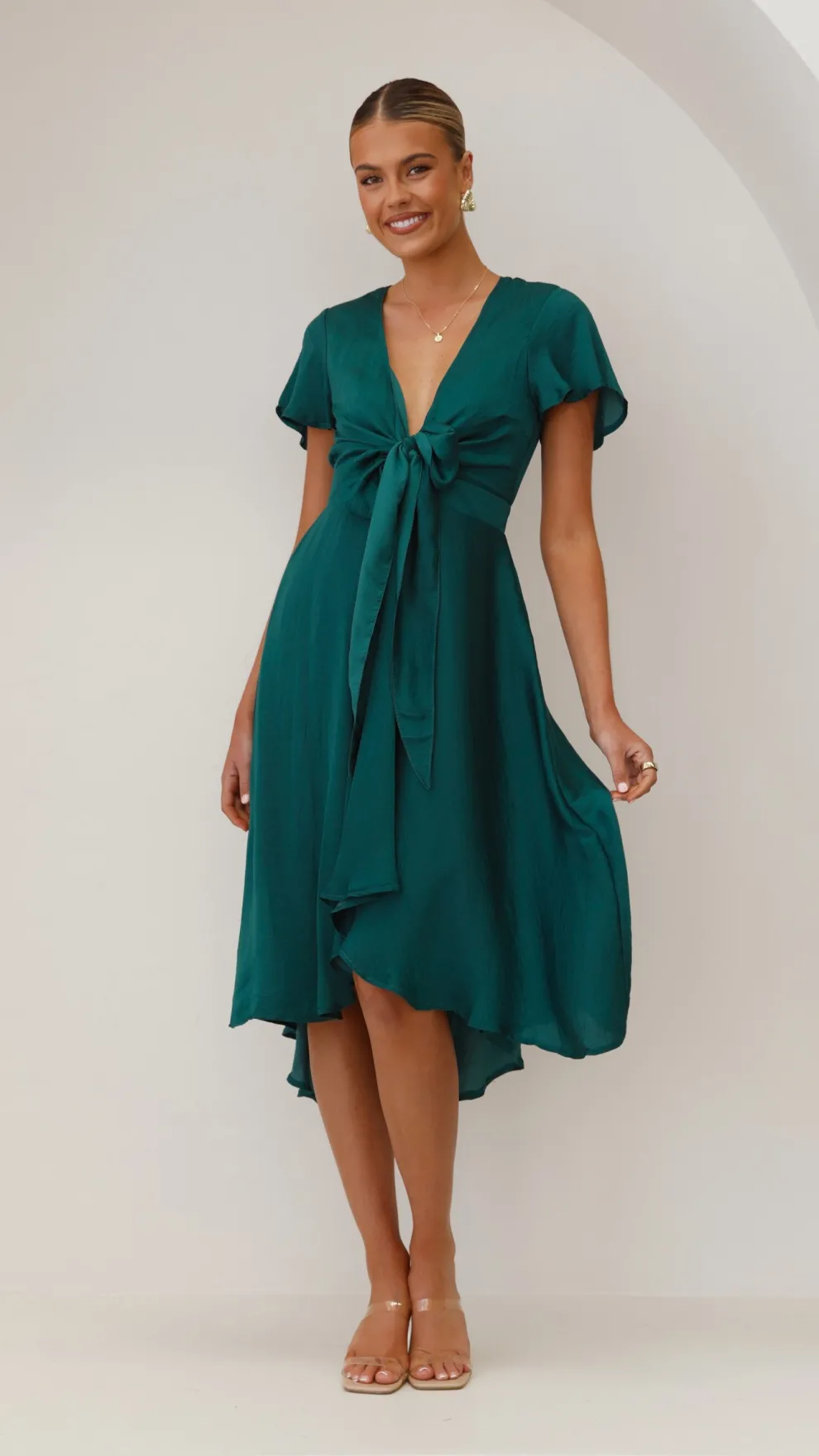 Sunny Daze Dress - Emerald