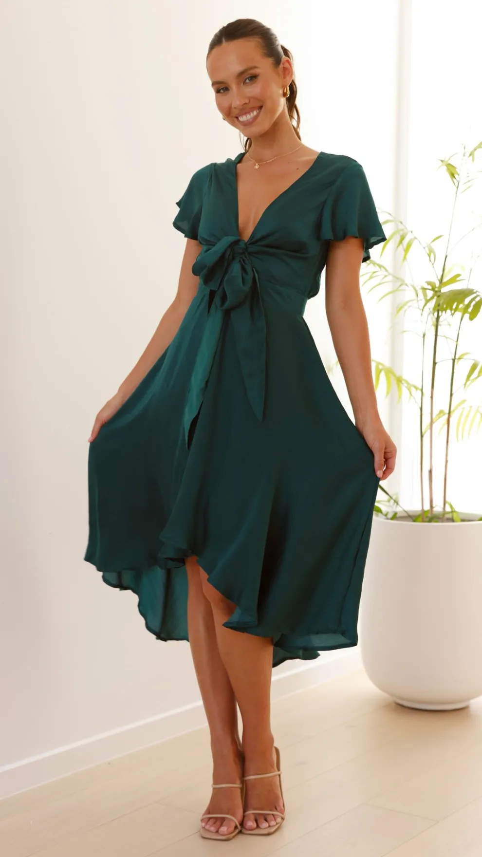 Sunny Daze Dress - Emerald