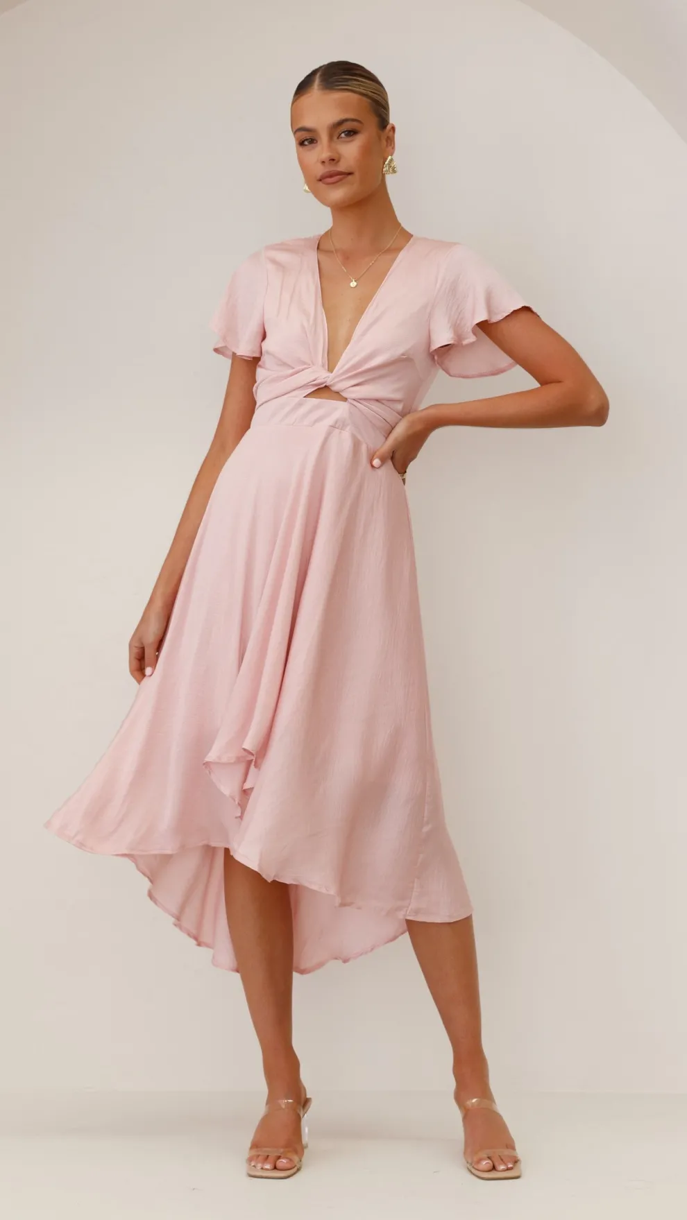 Sunny Daze Dress - Soft Pink