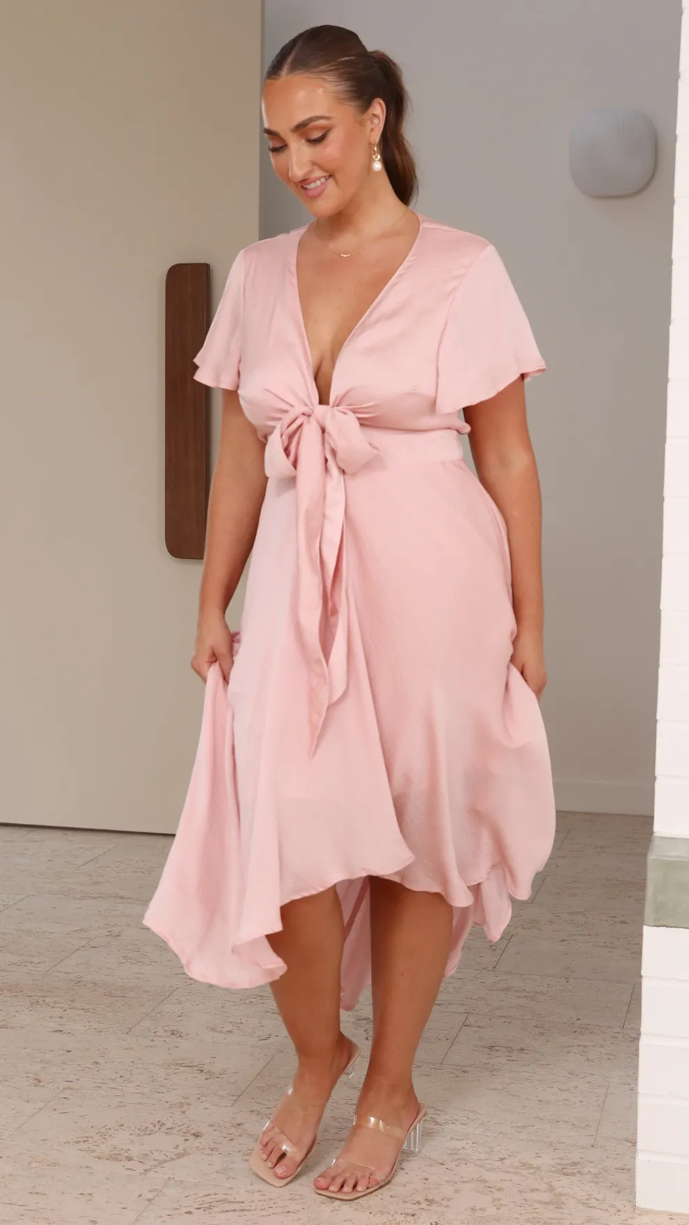Sunny Daze Dress - Soft Pink