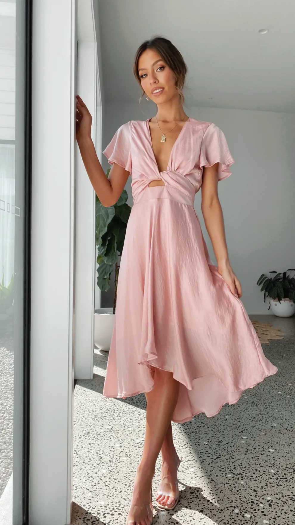 Sunny Daze Dress - Soft Pink