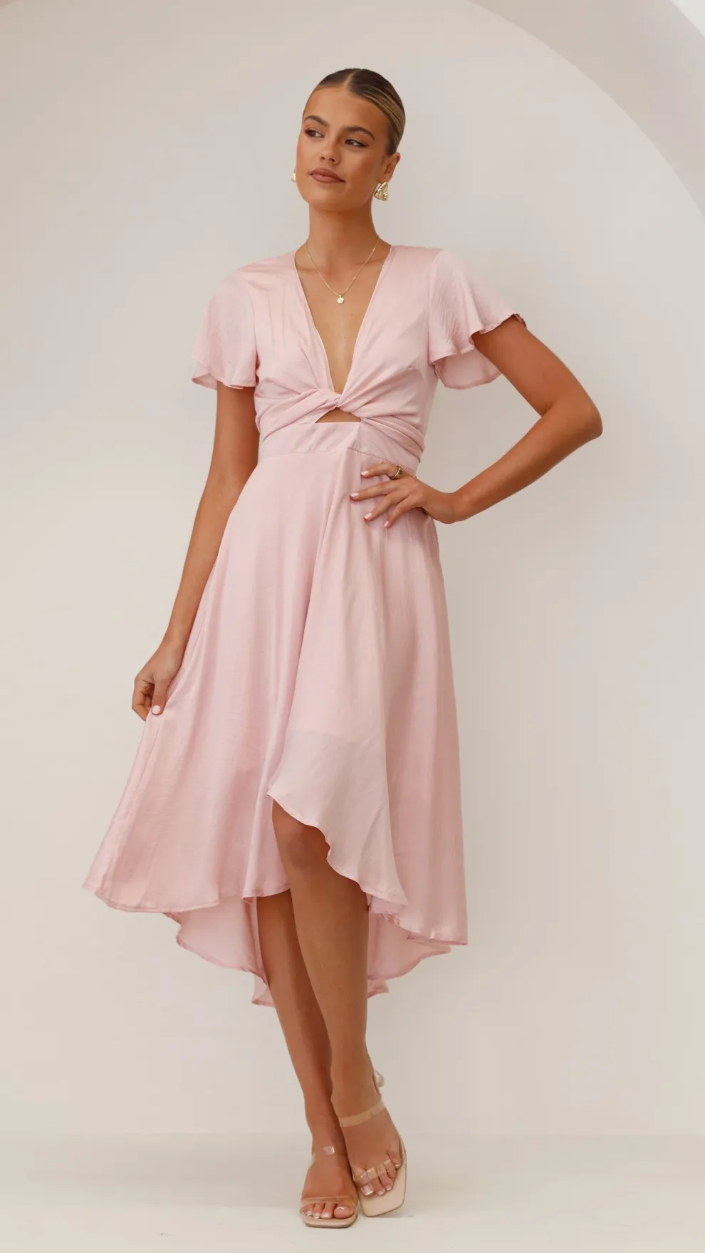 Sunny Daze Dress - Soft Pink