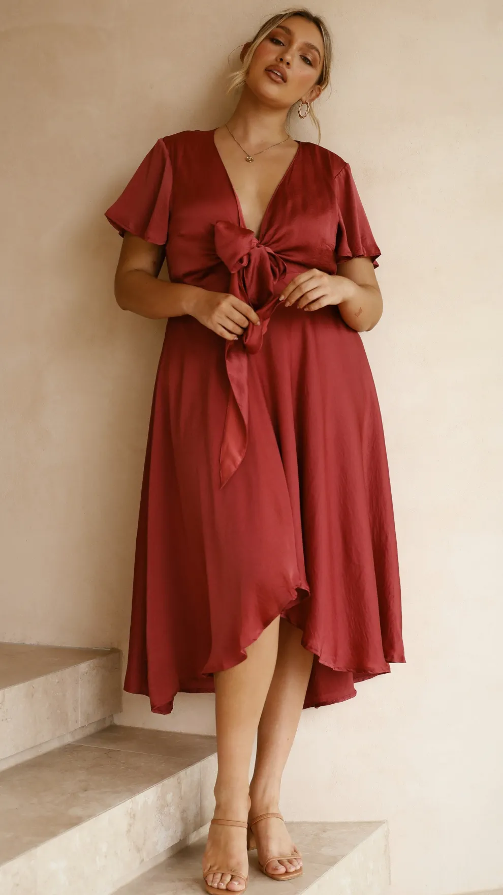 Sunny Daze Dress - Berry