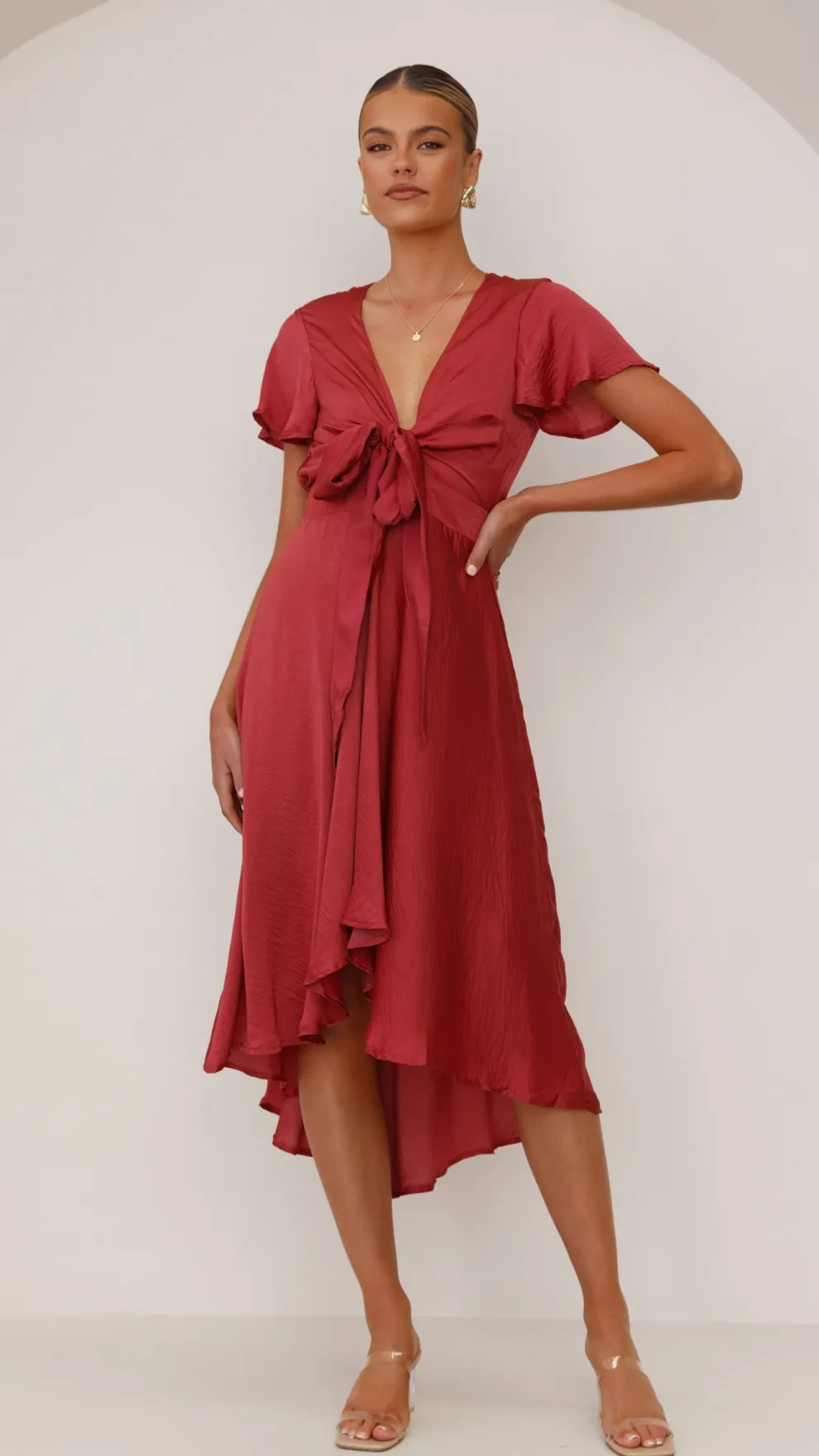 Sunny Daze Dress - Berry