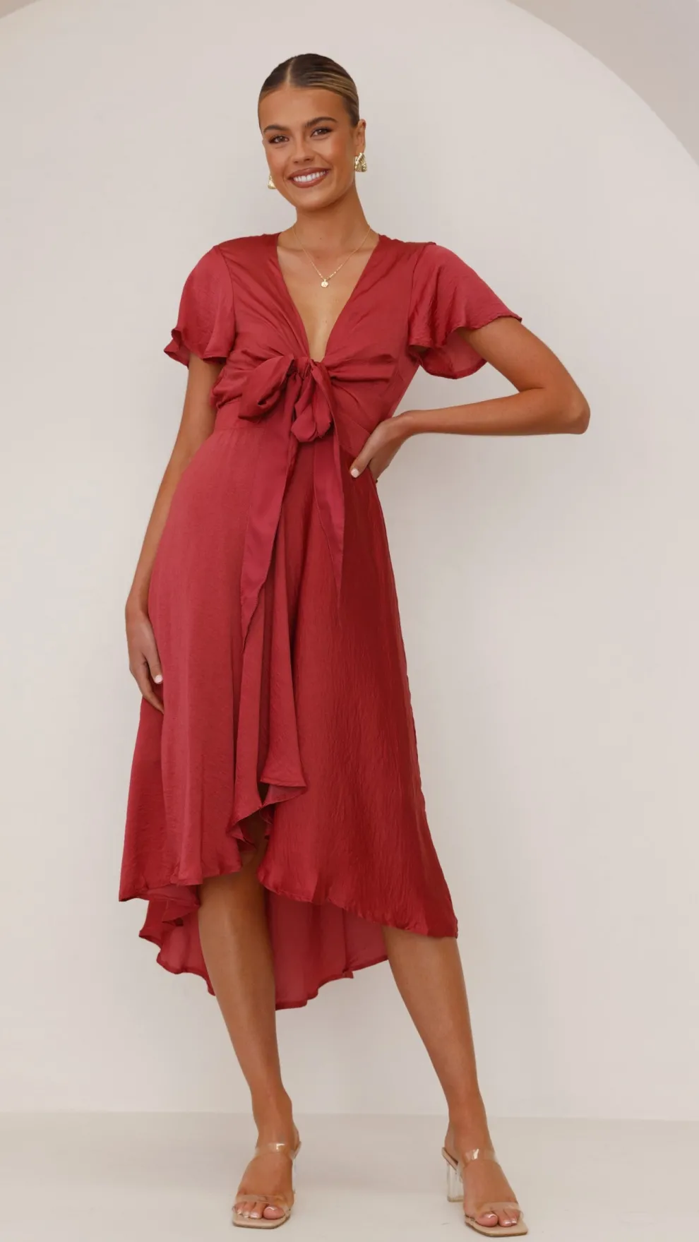 Sunny Daze Dress - Berry