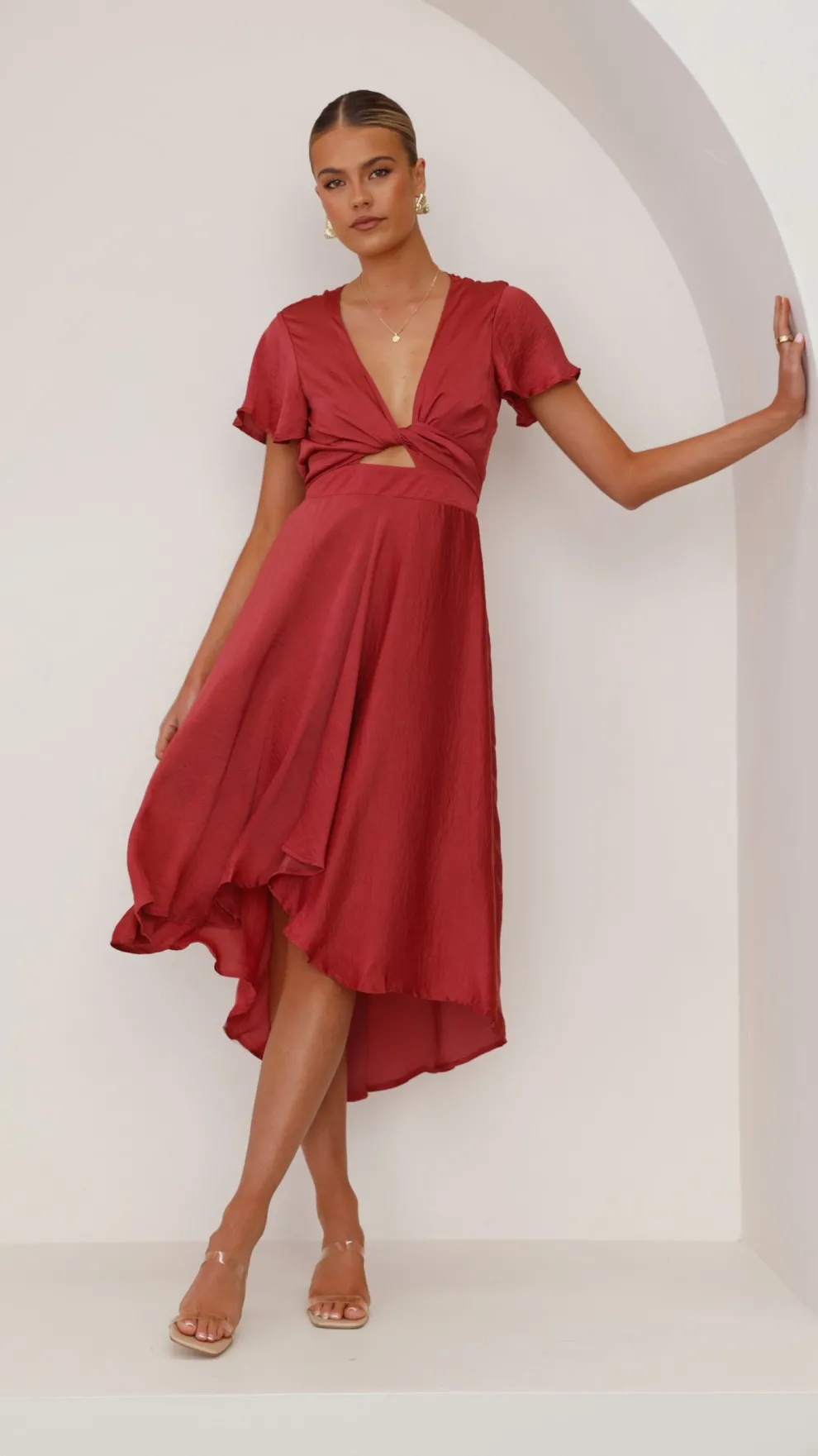 Sunny Daze Dress - Berry