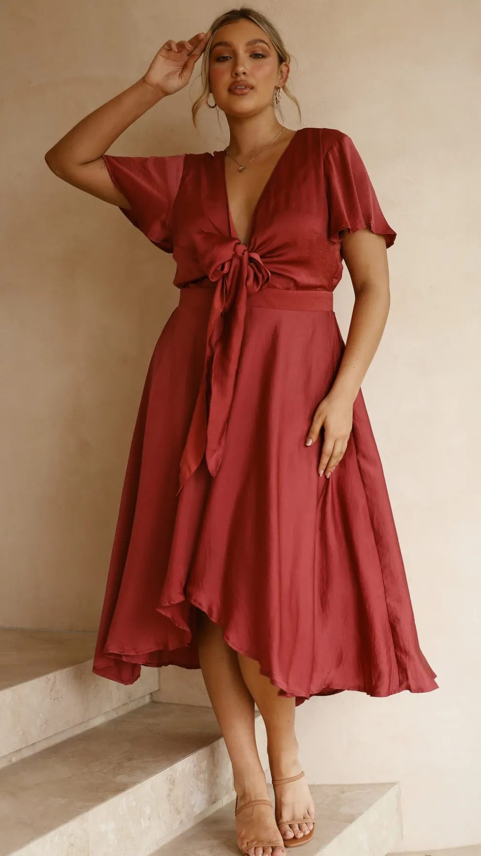 Sunny Daze Dress - Berry