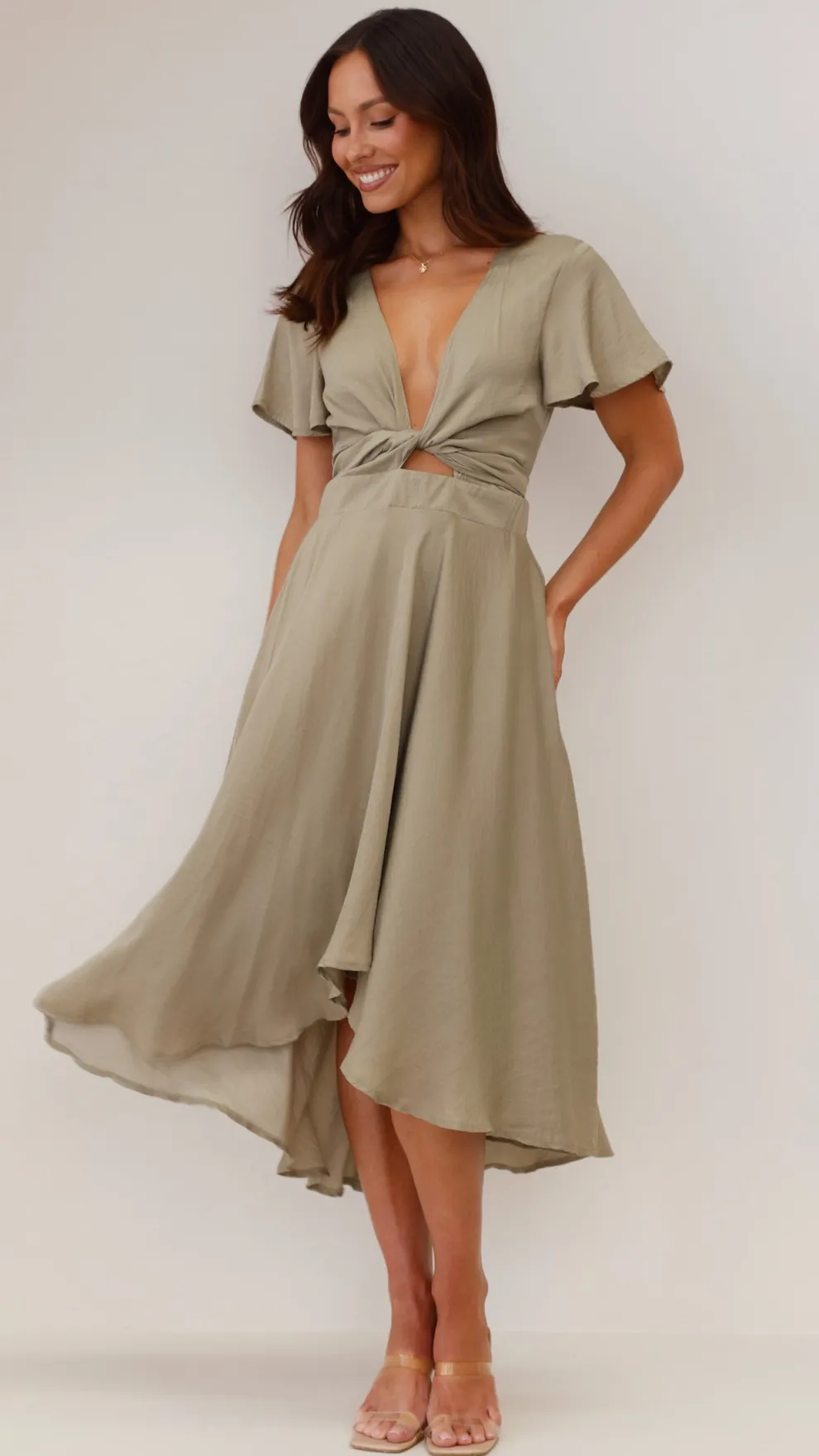 Sunny Daze Dress - Olive