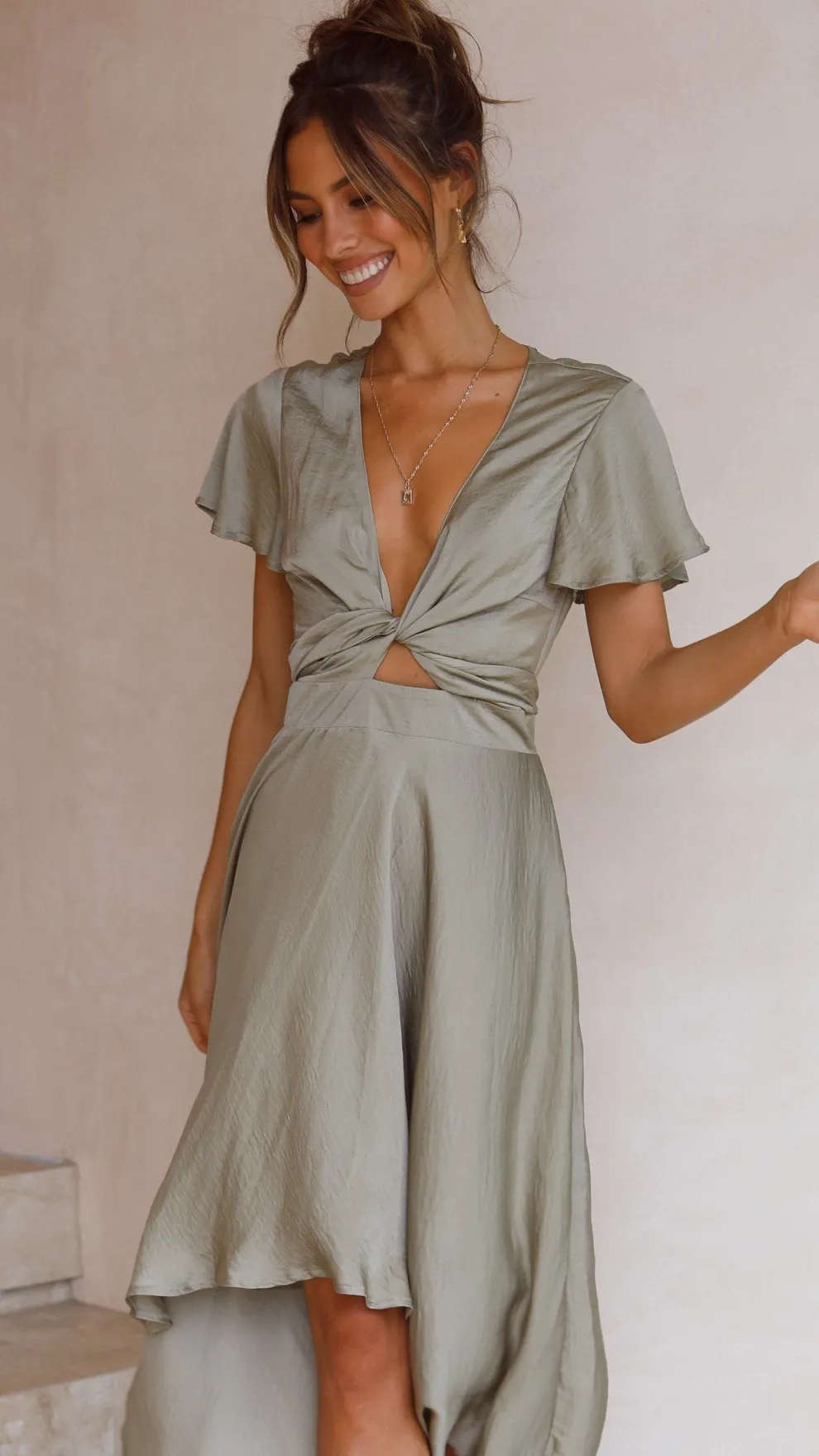 Sunny Daze Dress - Olive