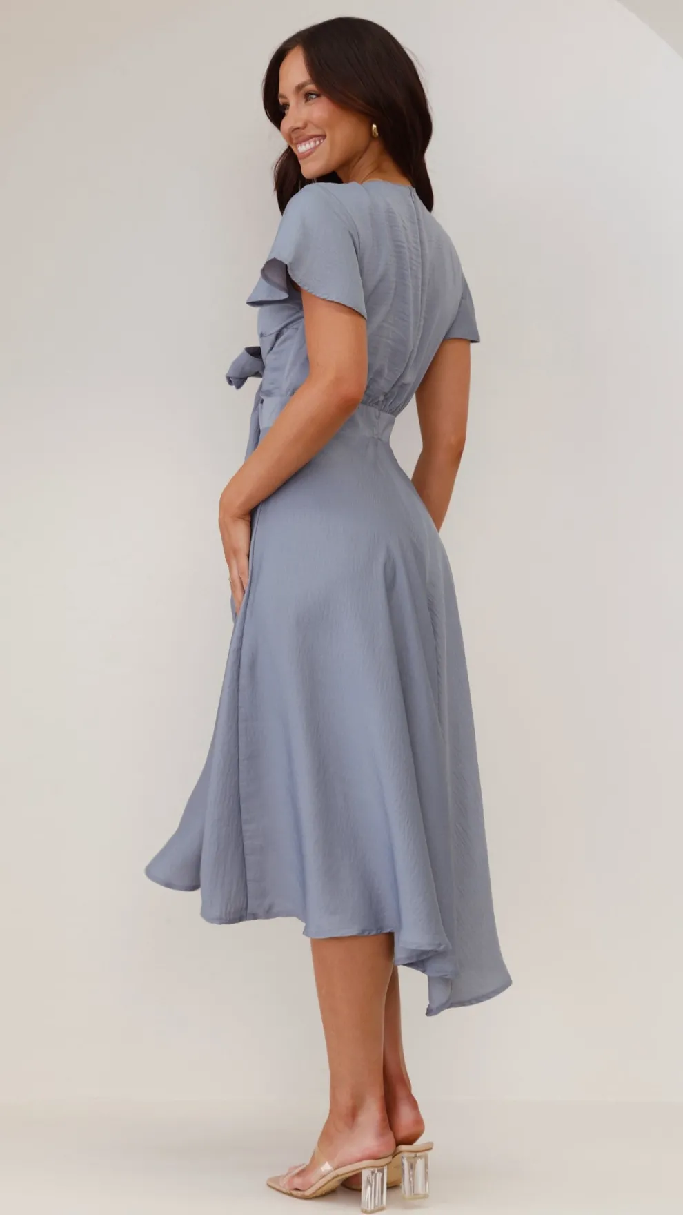 Sunny Daze Dress - Steel Blue