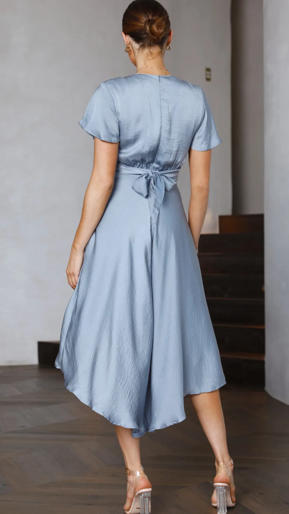 Sunny Daze Dress - Steel Blue