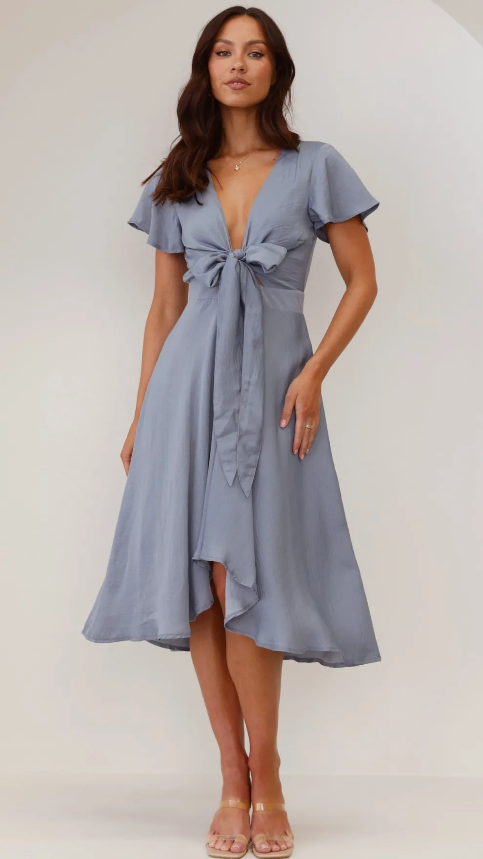 Sunny Daze Dress - Steel Blue