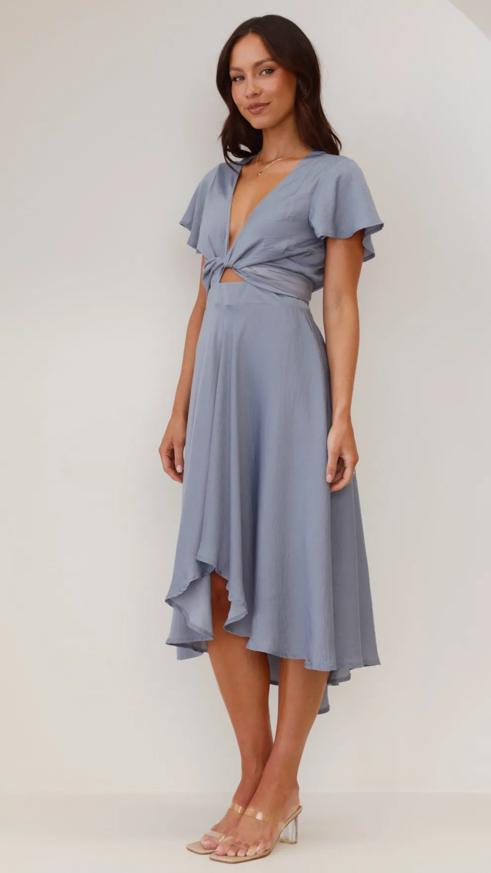 Sunny Daze Dress - Steel Blue