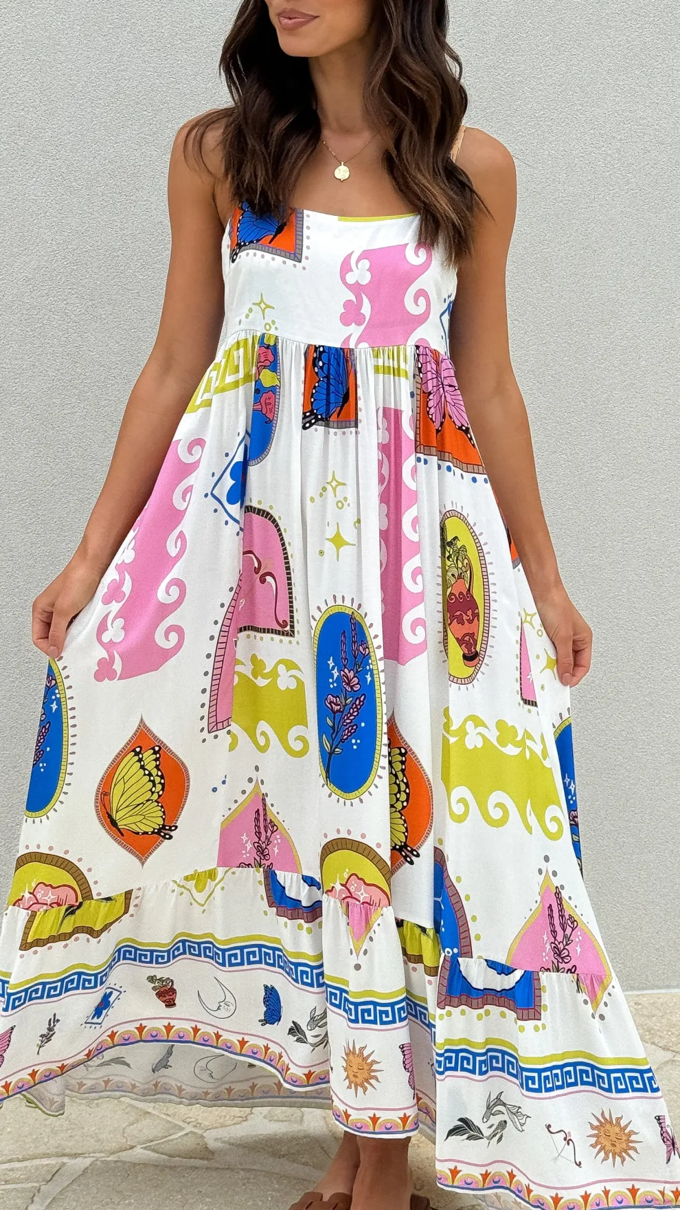 Sylvie Maxi Dress - Sunetta Print
