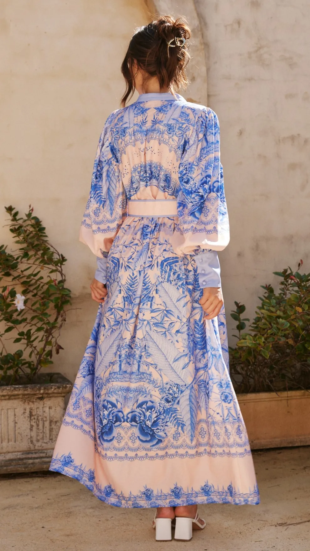 Taia Maxi Dress - Madeline Blue