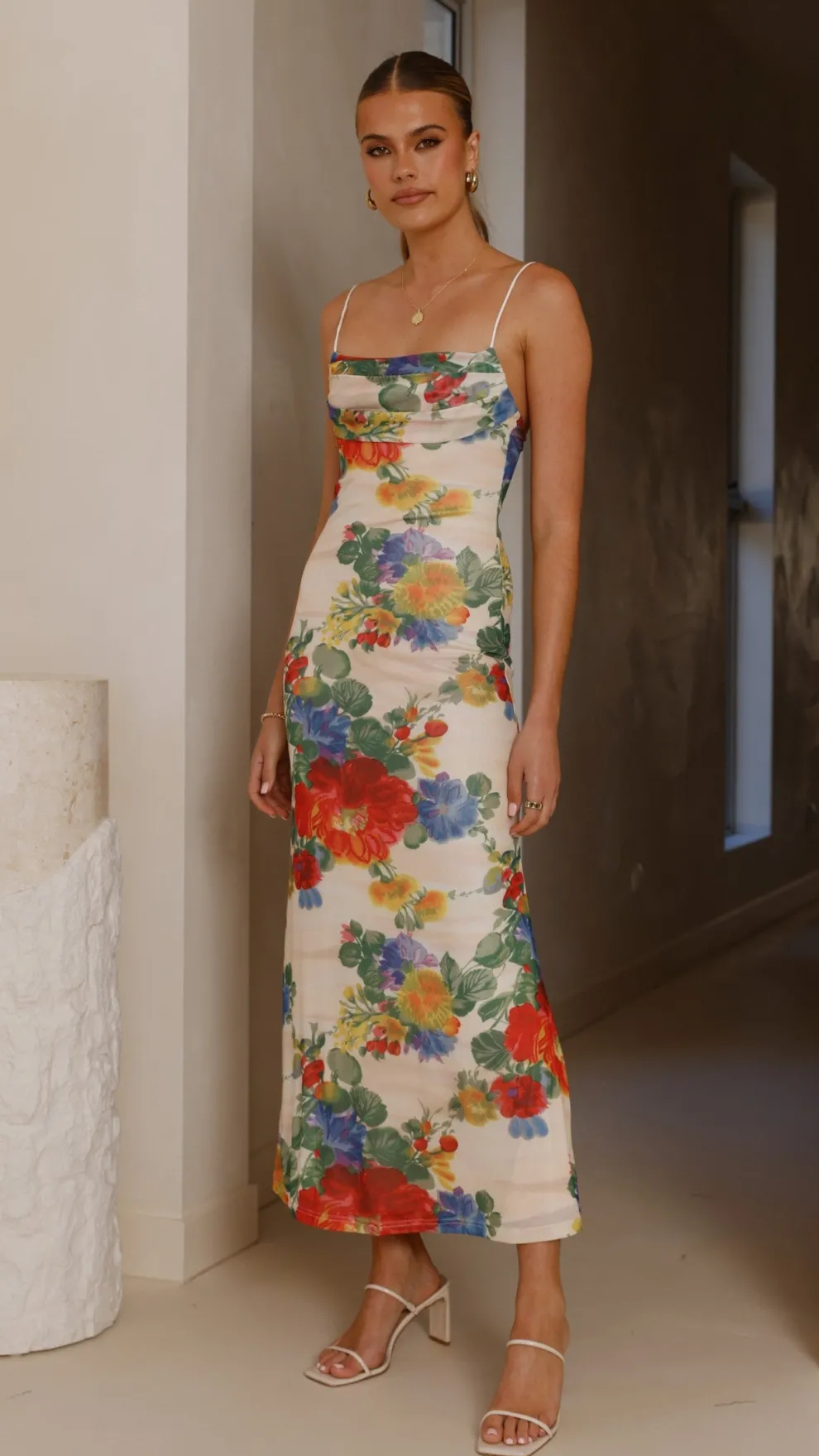 Tamera Maxi Dress- Floral