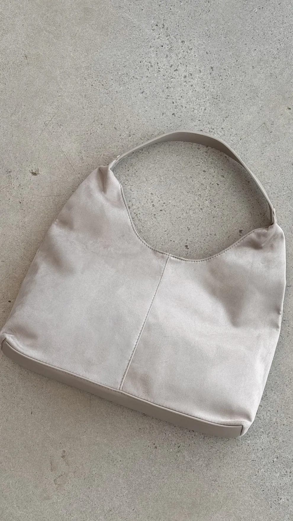 Tammy Shoulder Bag - Mist Suede