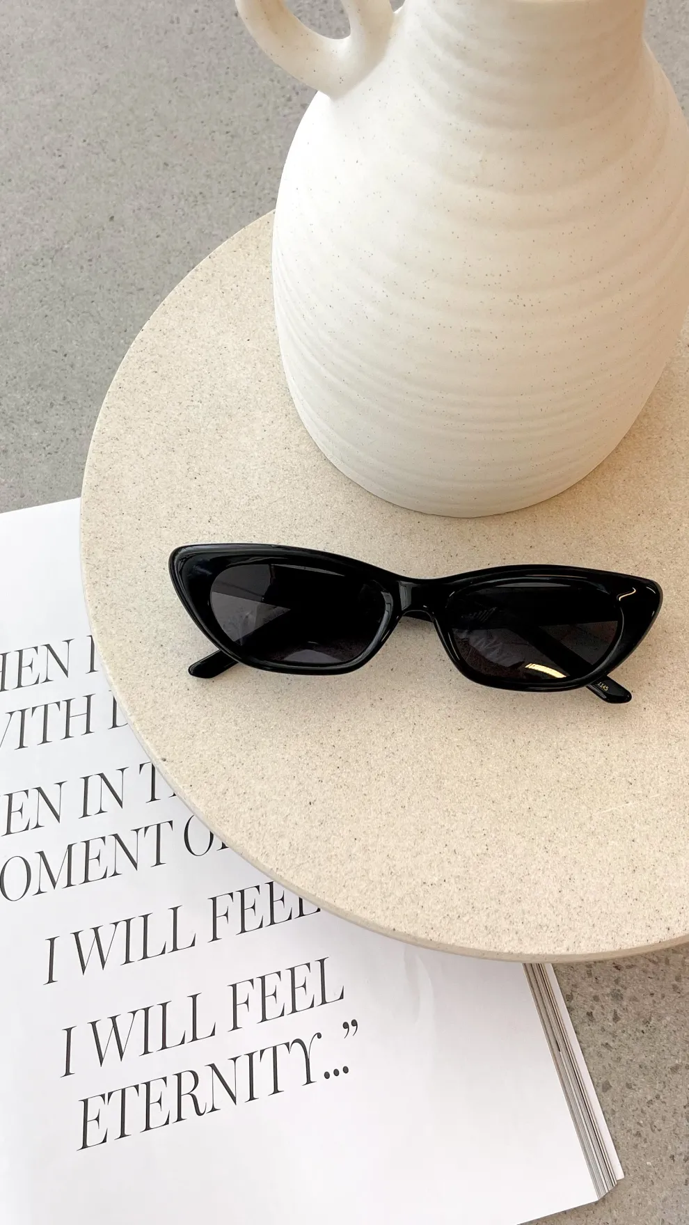 The Caroline Sunglasses - Black