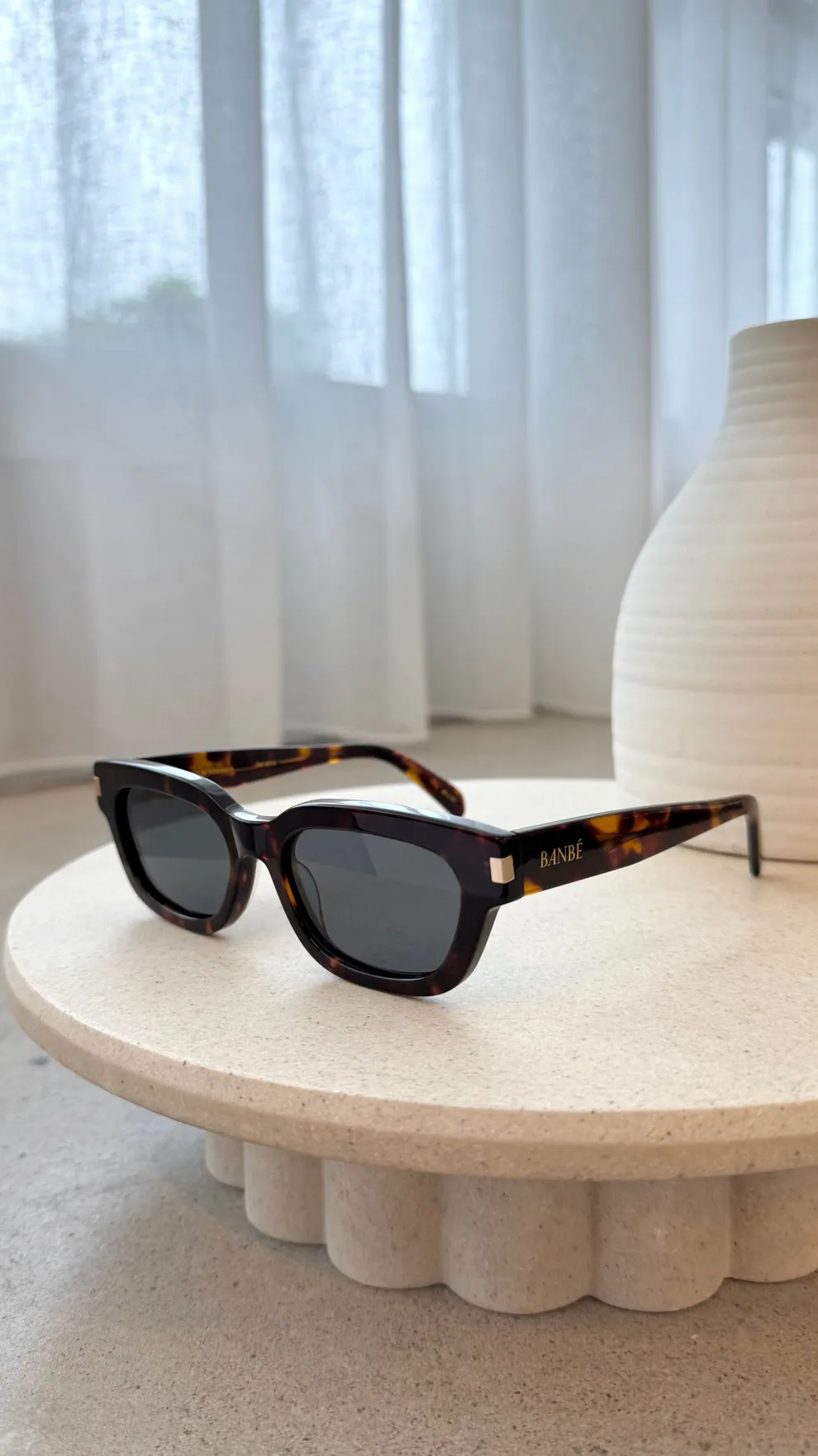 The Deyn Sunglasses - Havana / Ink
