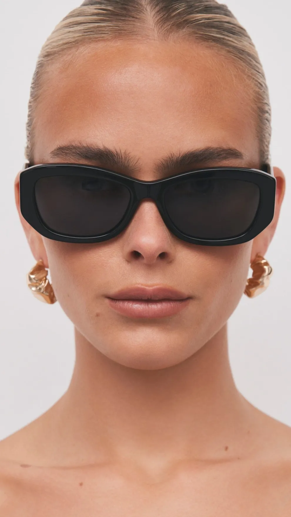 The Diaz Sunglasses - Black / Black